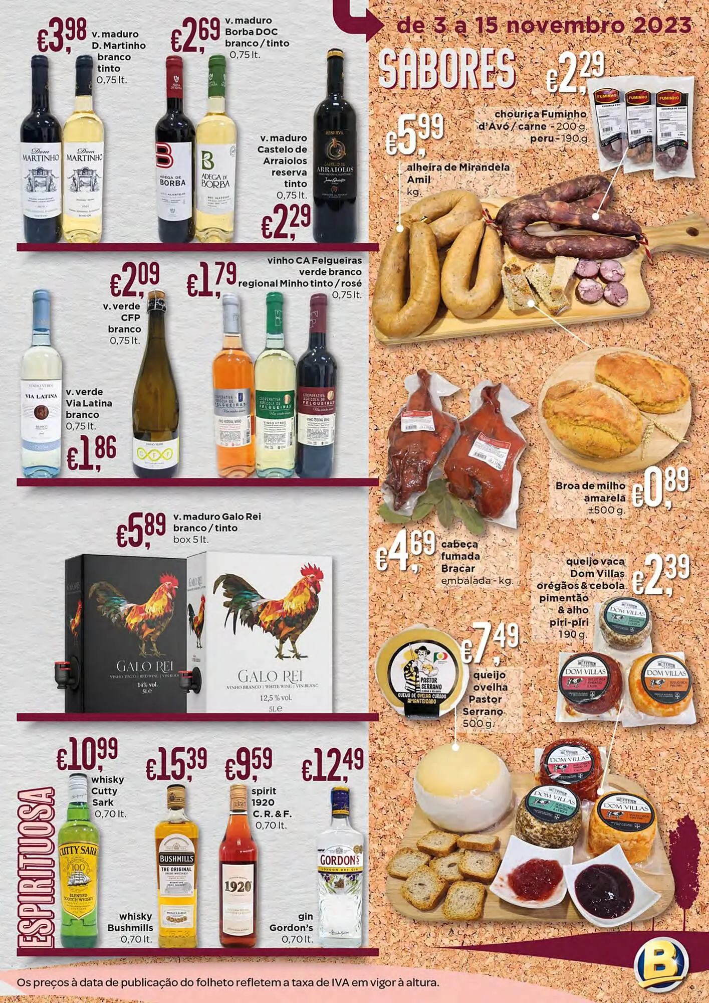 Folheto Folheto Bolama de 3 de novembro até 15 de novembro 2023 - Pagina 9