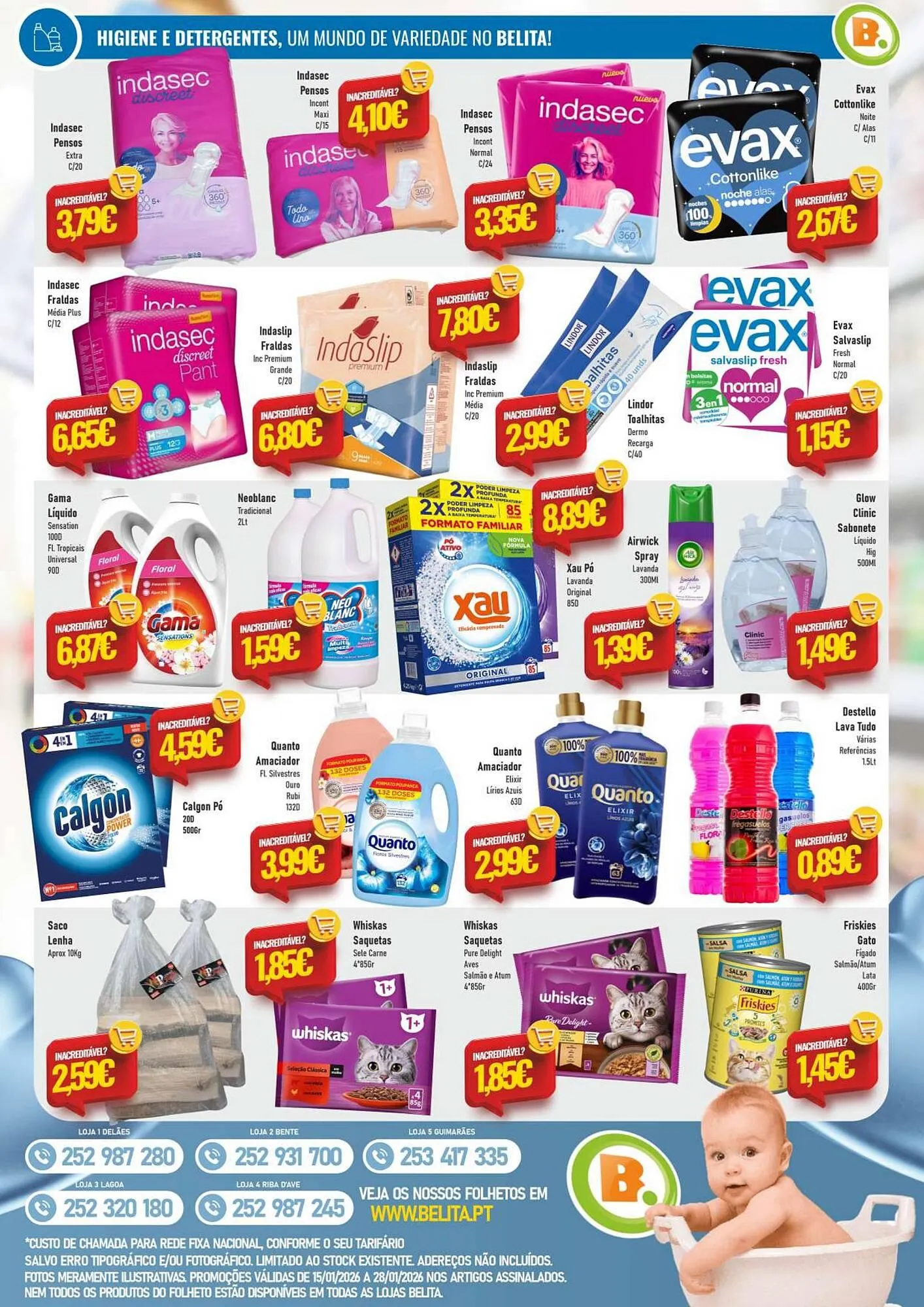 Folheto Folheto Belita de 15 de janeiro até 28 de janeiro 2026 - Pagina 8