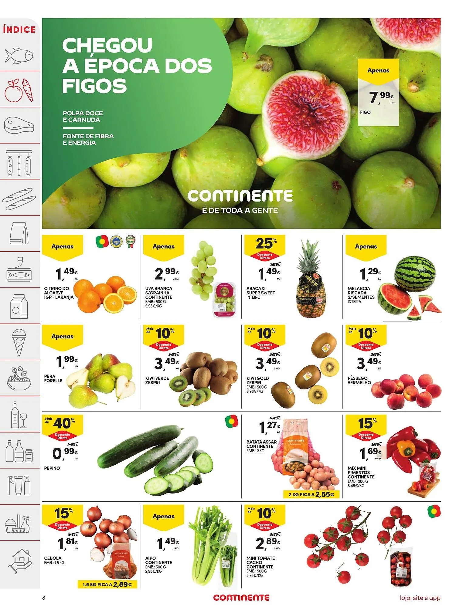 Folheto Folheto Continente de 10 de junho até 16 de junho 2025 - Pagina 8