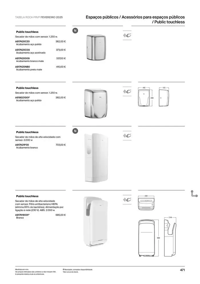Folheto Soluções de Banho  de 6 de janeiro até 31 de dezembro 2025 - Pagina 473