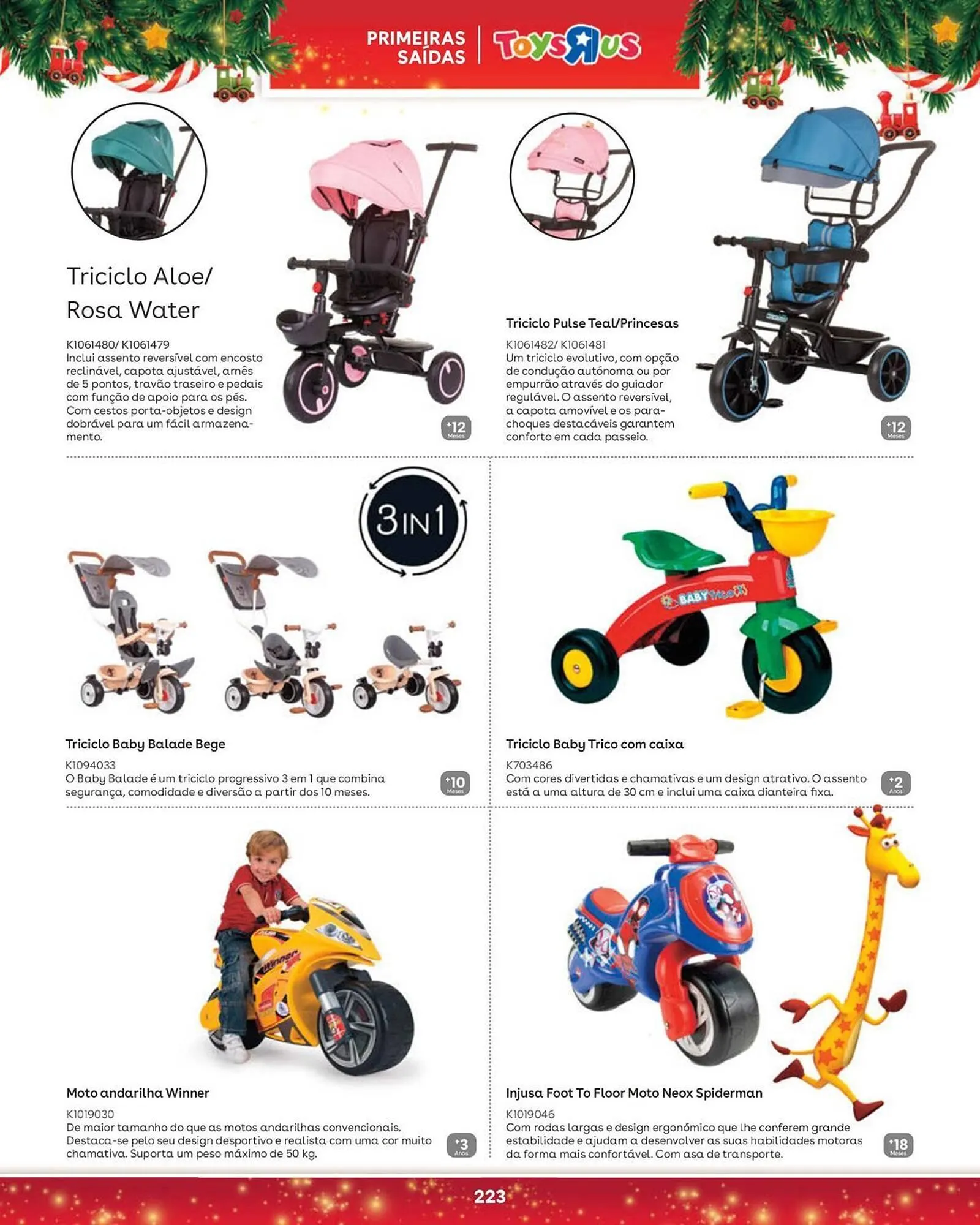 Folheto Catálogo Toys R Us de 5 de novembro até 5 de janeiro 2026 - Pagina 223