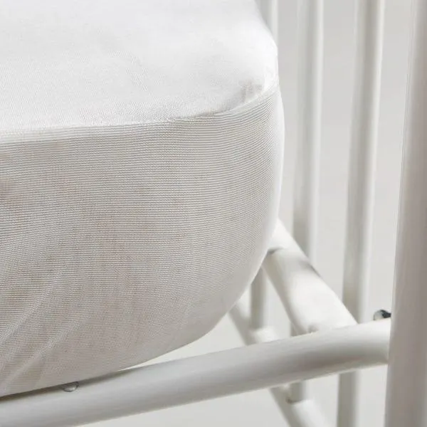Protetor Branco para Colchão Bebé em Jersey