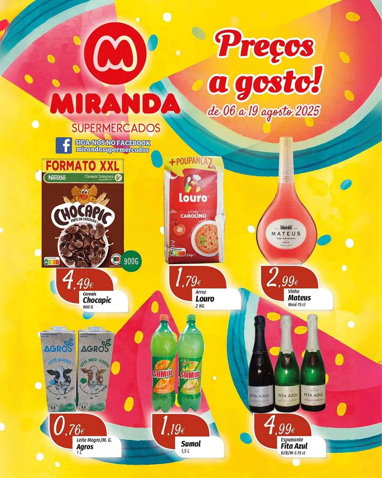 Folheto Miranda Supermercados - 1