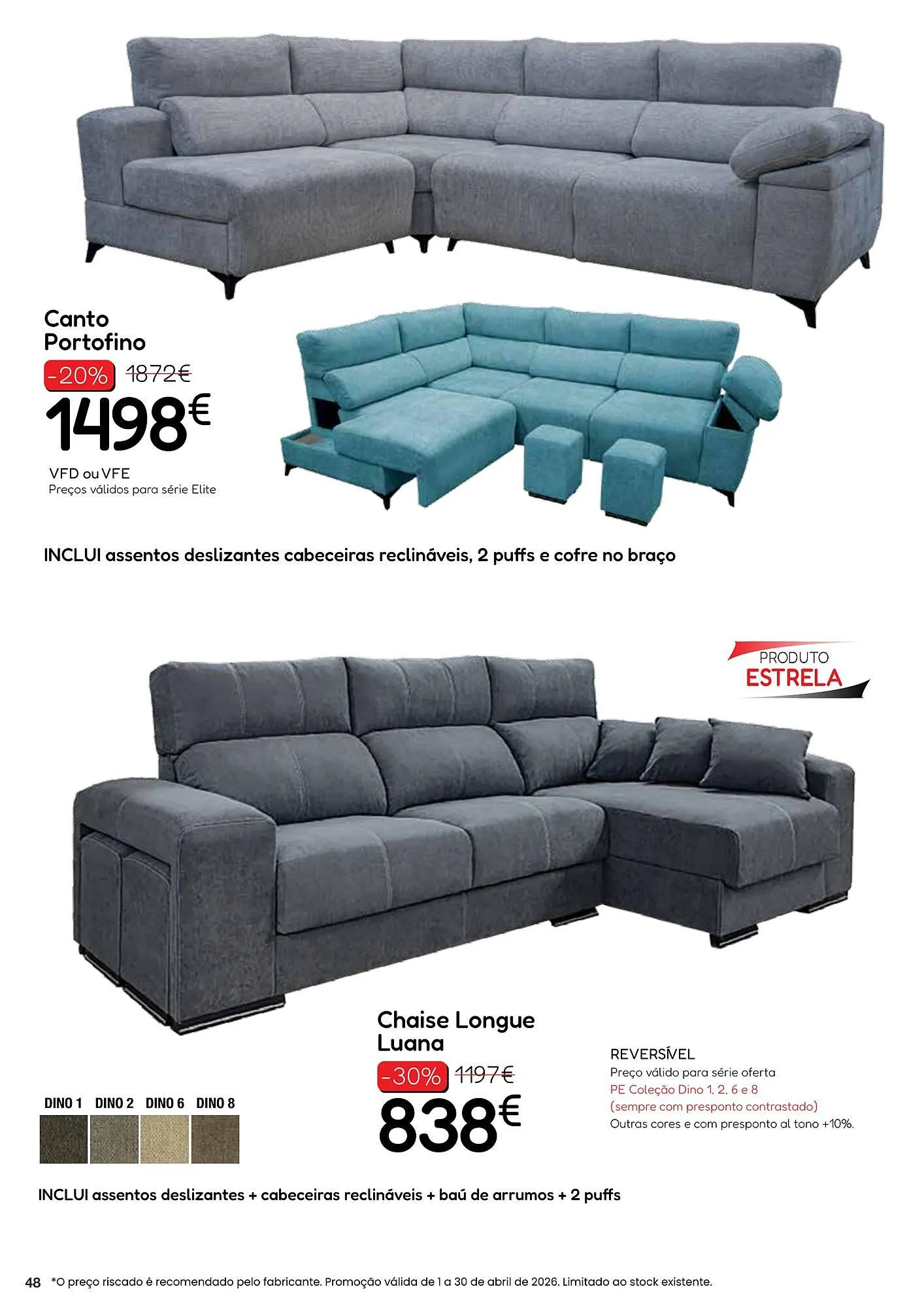 Folheto Folheto Hiper Centro do Móvel de 13 de abril até 30 de abril 2026 - Pagina 48