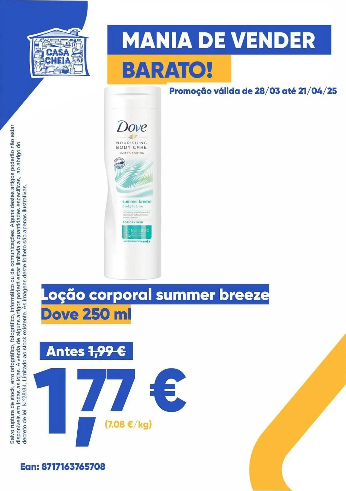 Folheto Folheto Casa Cheia de 31 de março até 21 de abril 2025 - Pagina 1