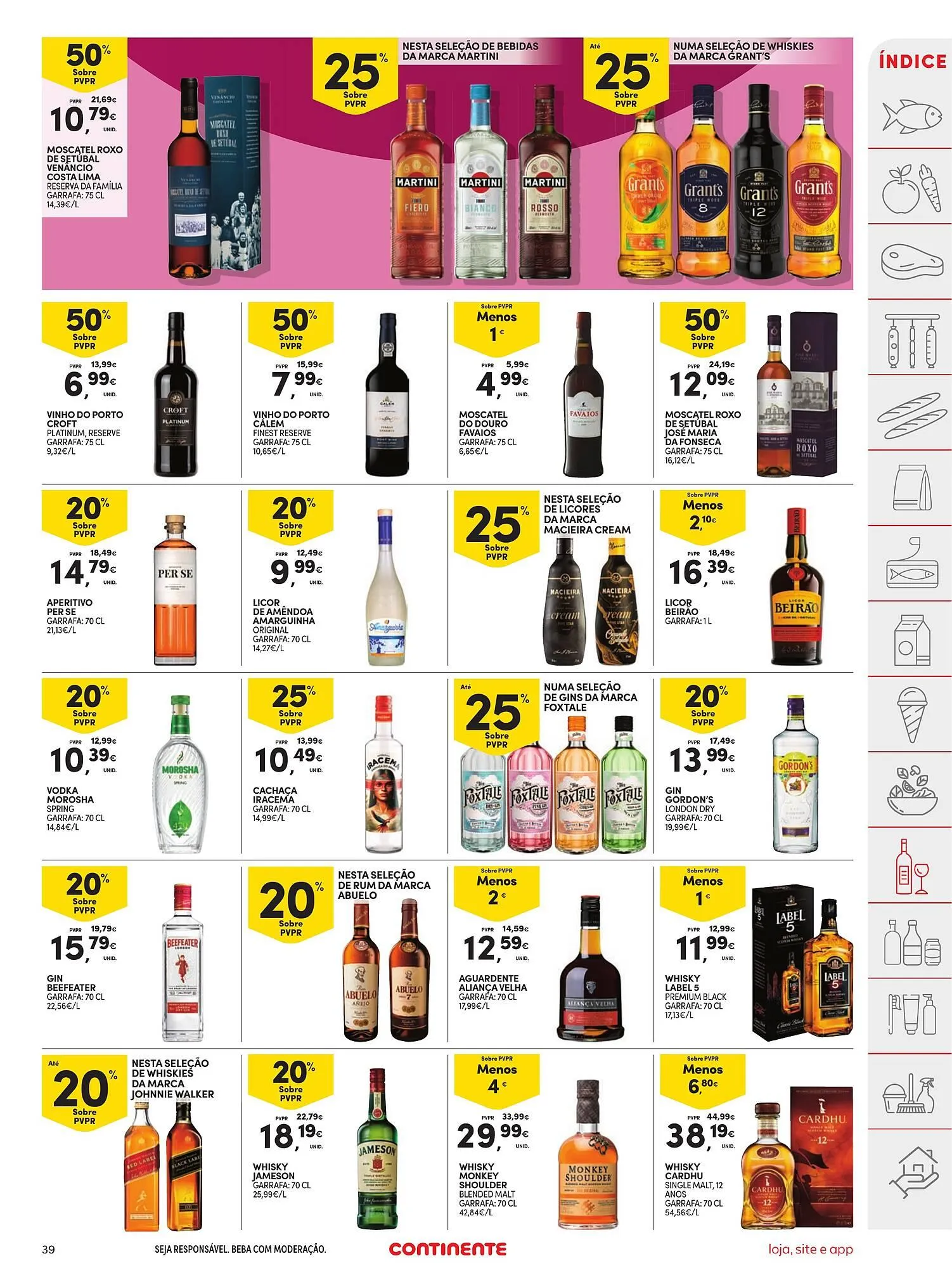 Folheto Folheto Continente de 17 de março até 23 de março 2026 - Pagina 39