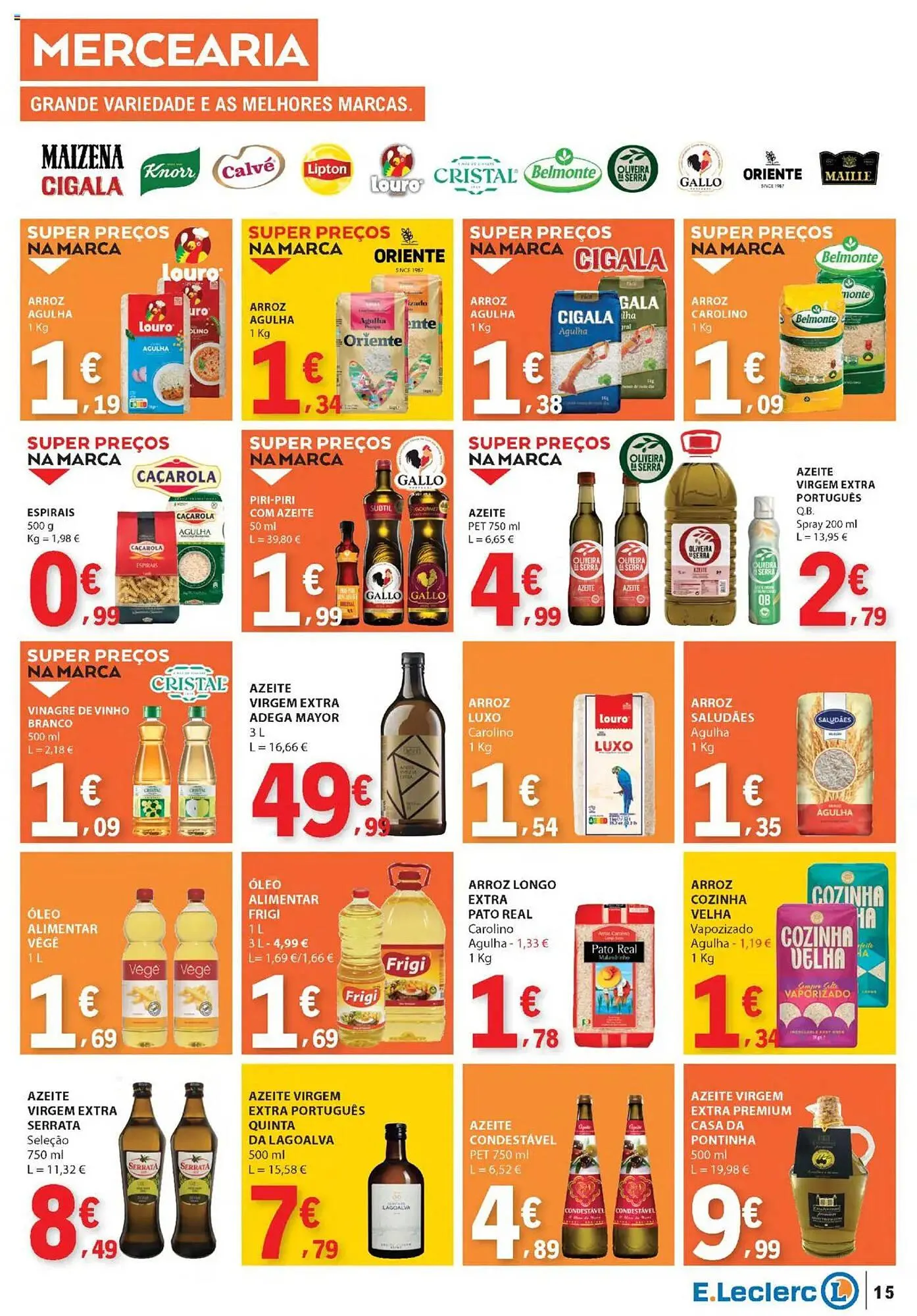 Folheto Folheto E.Leclerc de 10 de abril até 21 de abril 2025 - Pagina 15