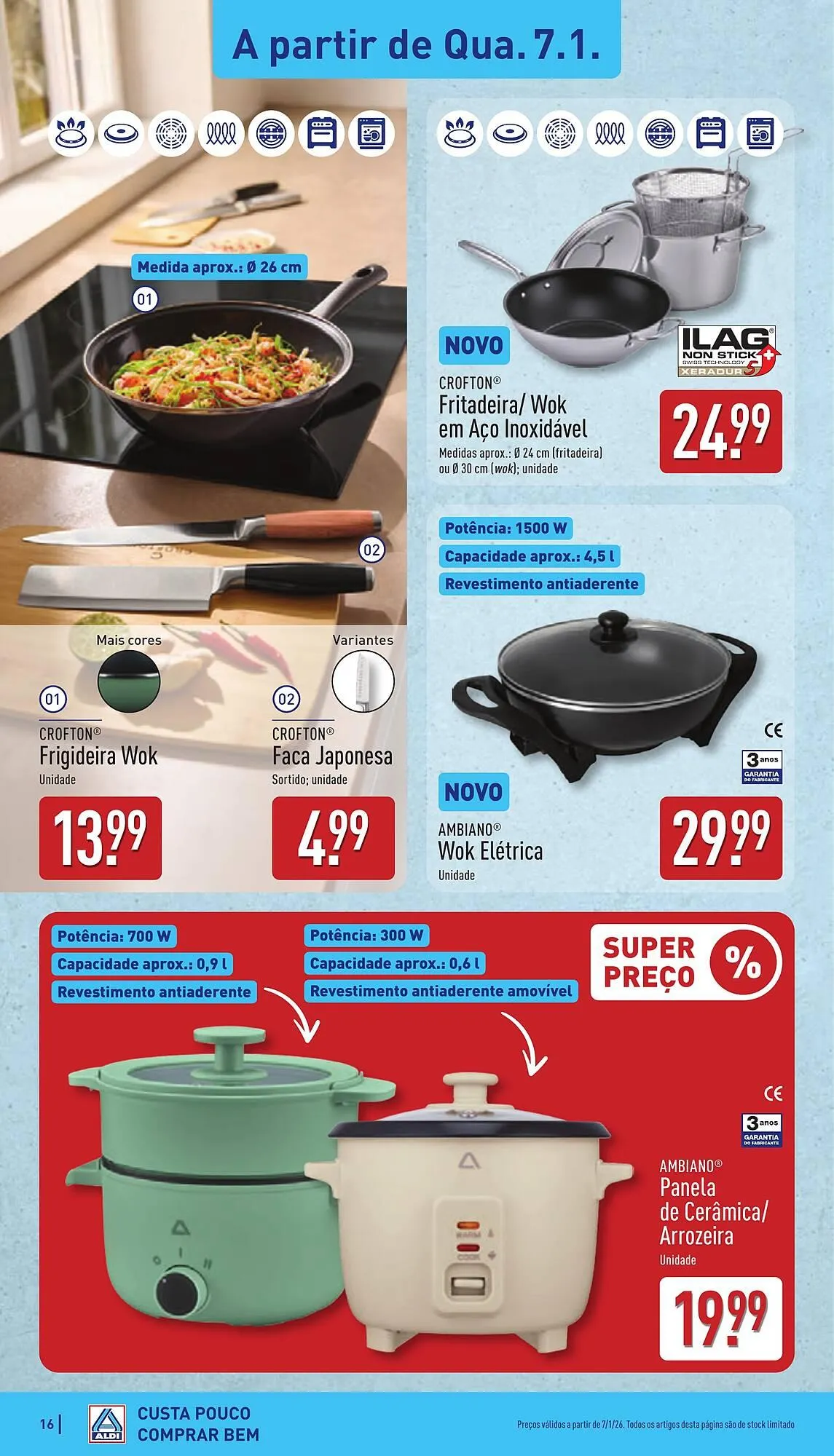 Folheto Folheto ALDI de 5 de janeiro até 11 de janeiro 2026 - Pagina 16