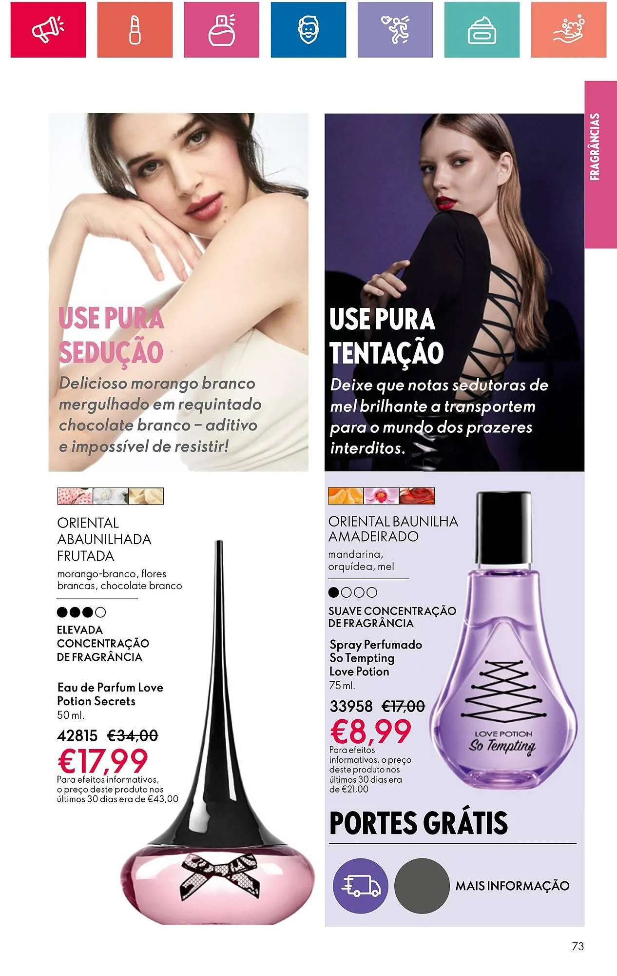 Folheto Folheto Oriflame de 18 de abril até 18 de maio 2024 - Pagina 73