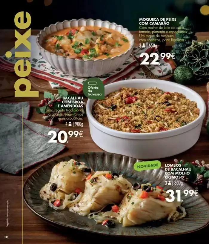 Folheto Pingo Doce Encomendas de Natal e Ano Novo Madeira de 26 de novembro até 26 de dezembro 2024 - Pagina 10