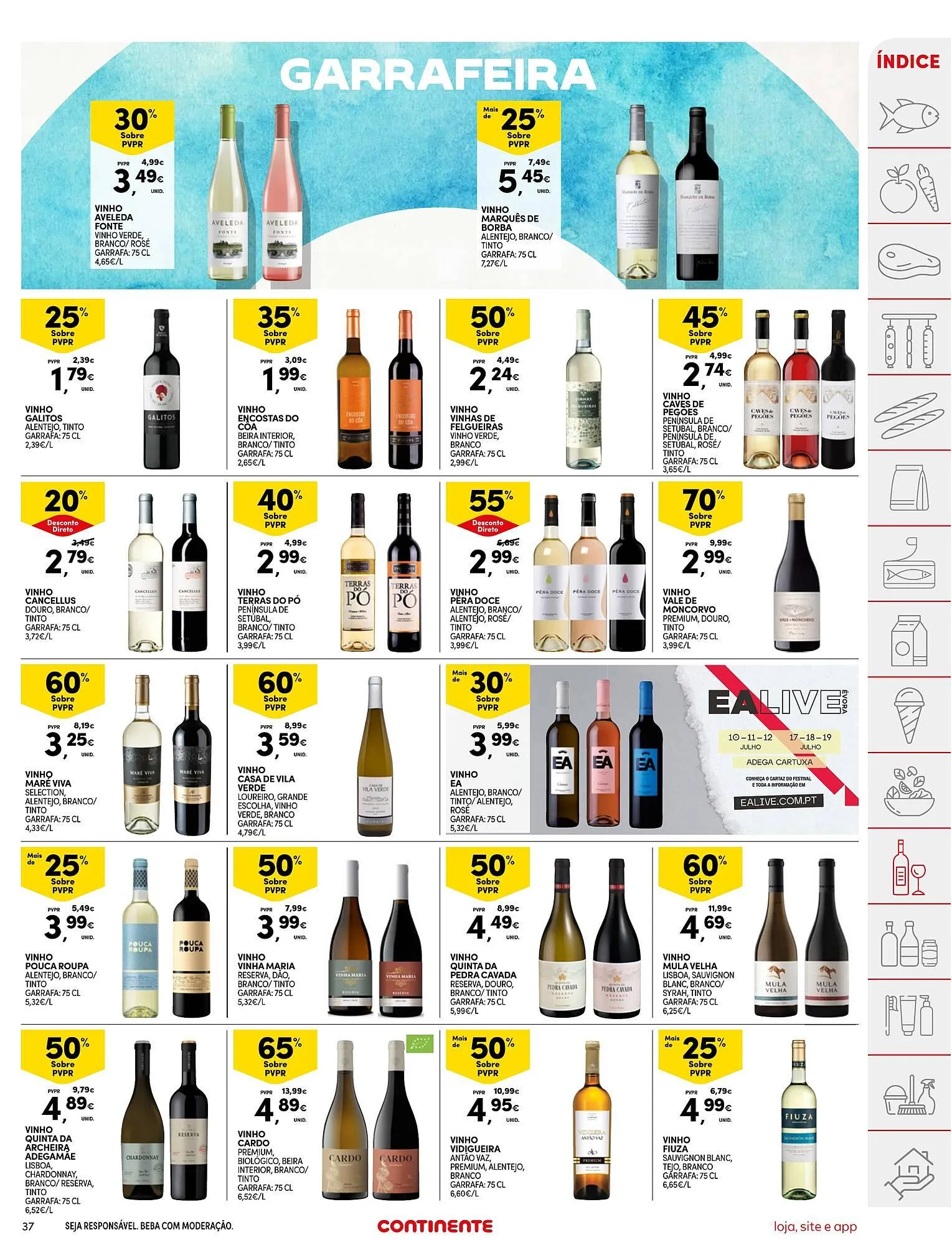 Folheto Folheto Continente de 1 de julho até 7 de julho 2025 - Pagina 37