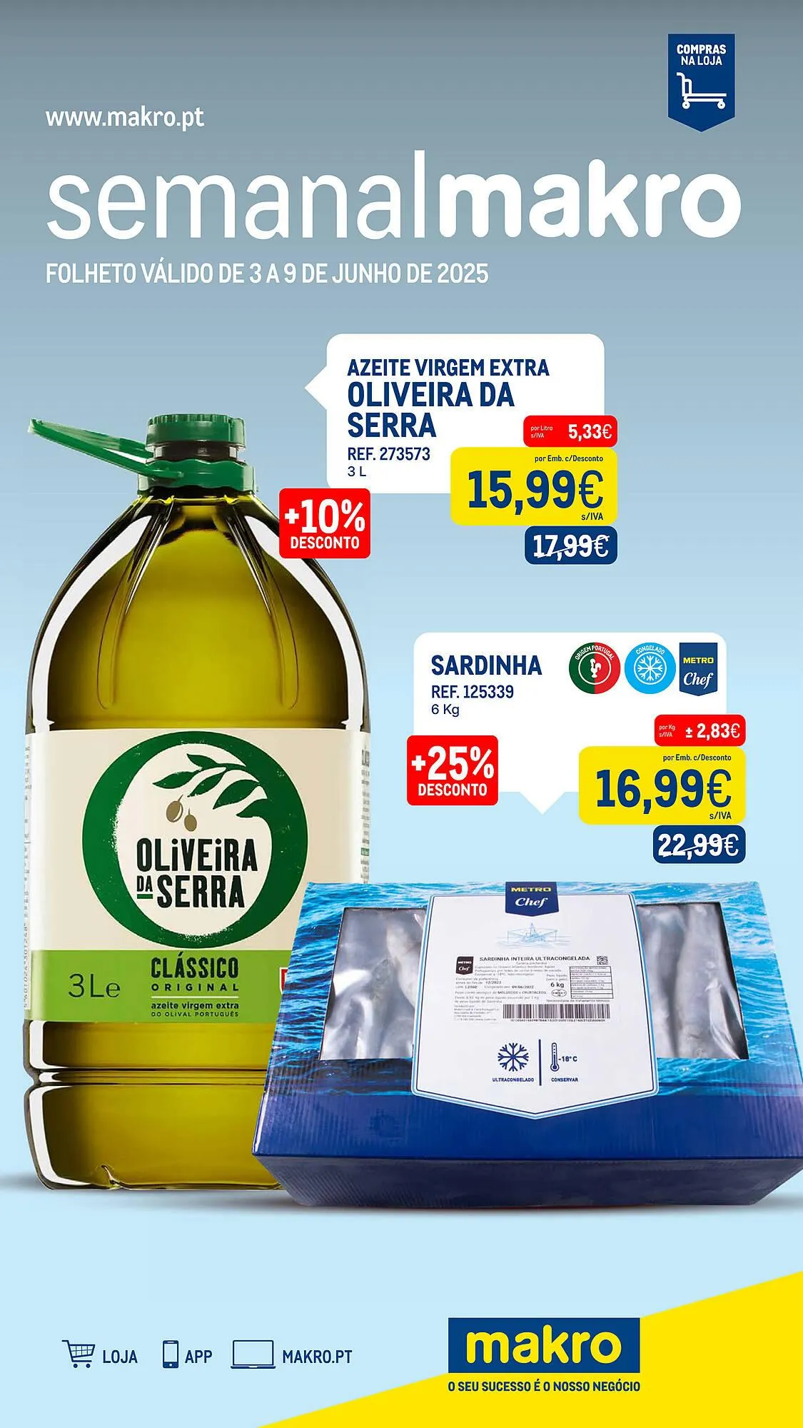 Folheto Folheto Makro de 3 de junho até 9 de junho 2025 - Pagina 1