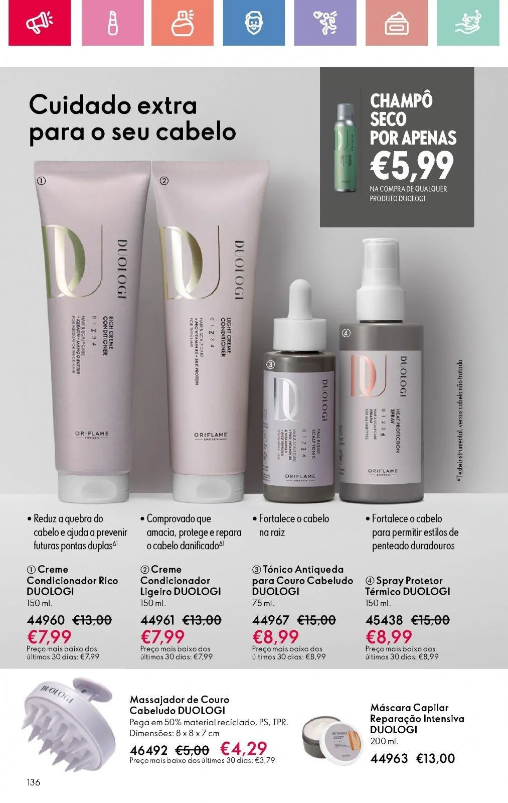 Folheto Folheto de Oriflame até 05.07.2025 de 18 de junho até 5 de julho 2025 - Pagina 136