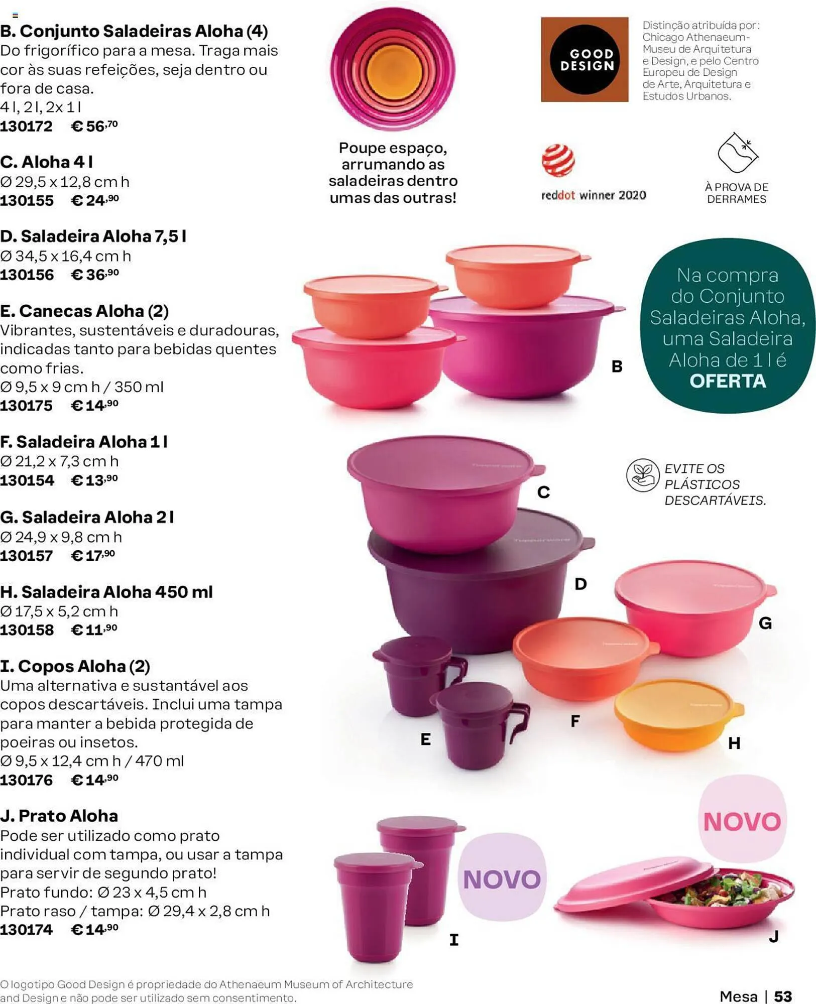 Folheto Folheto Tupperware de 5 de março até 31 de agosto 2024 - Pagina 53