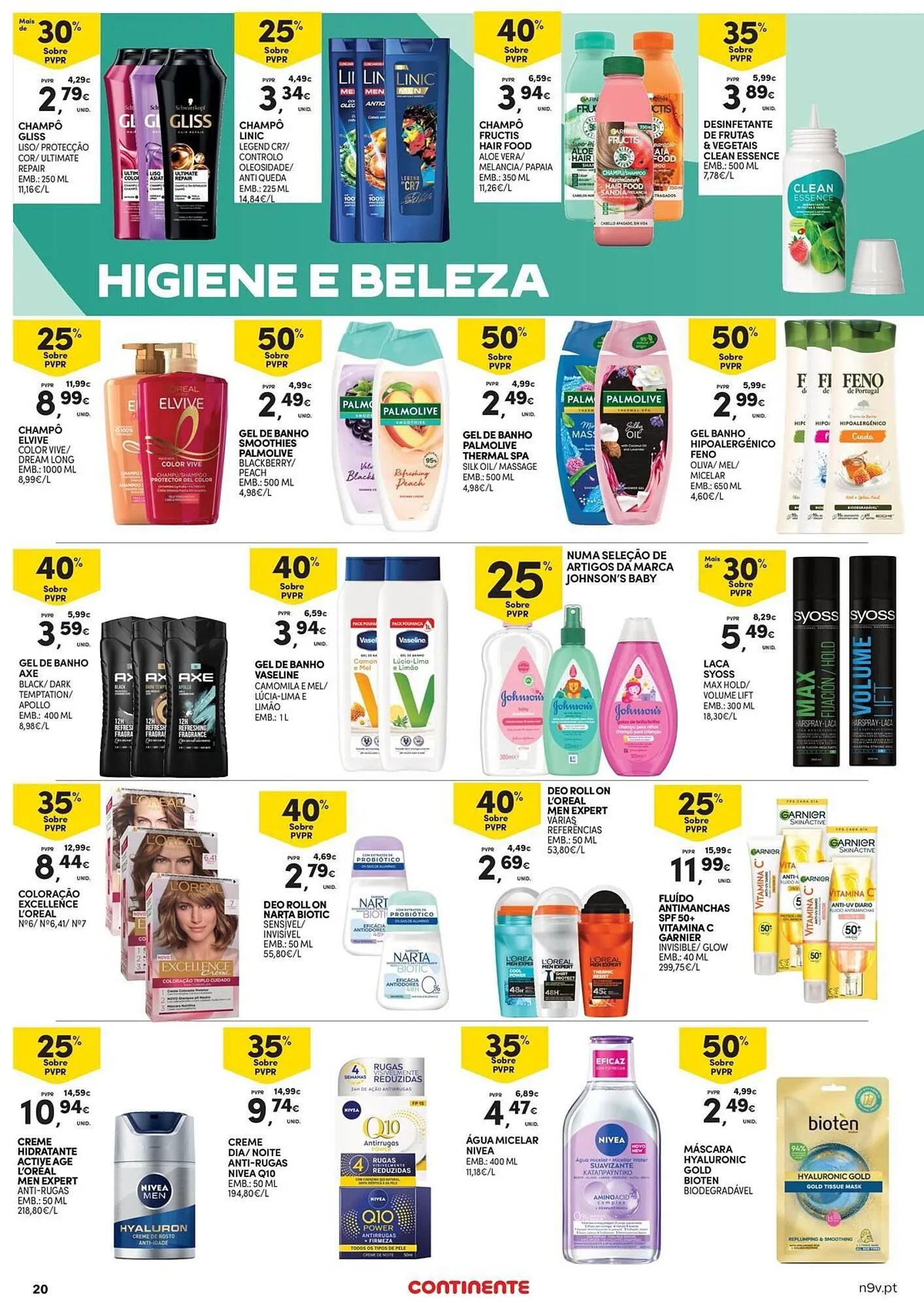 Folheto Folheto Continente de 4 de abril até 16 de abril 2025 - Pagina 20