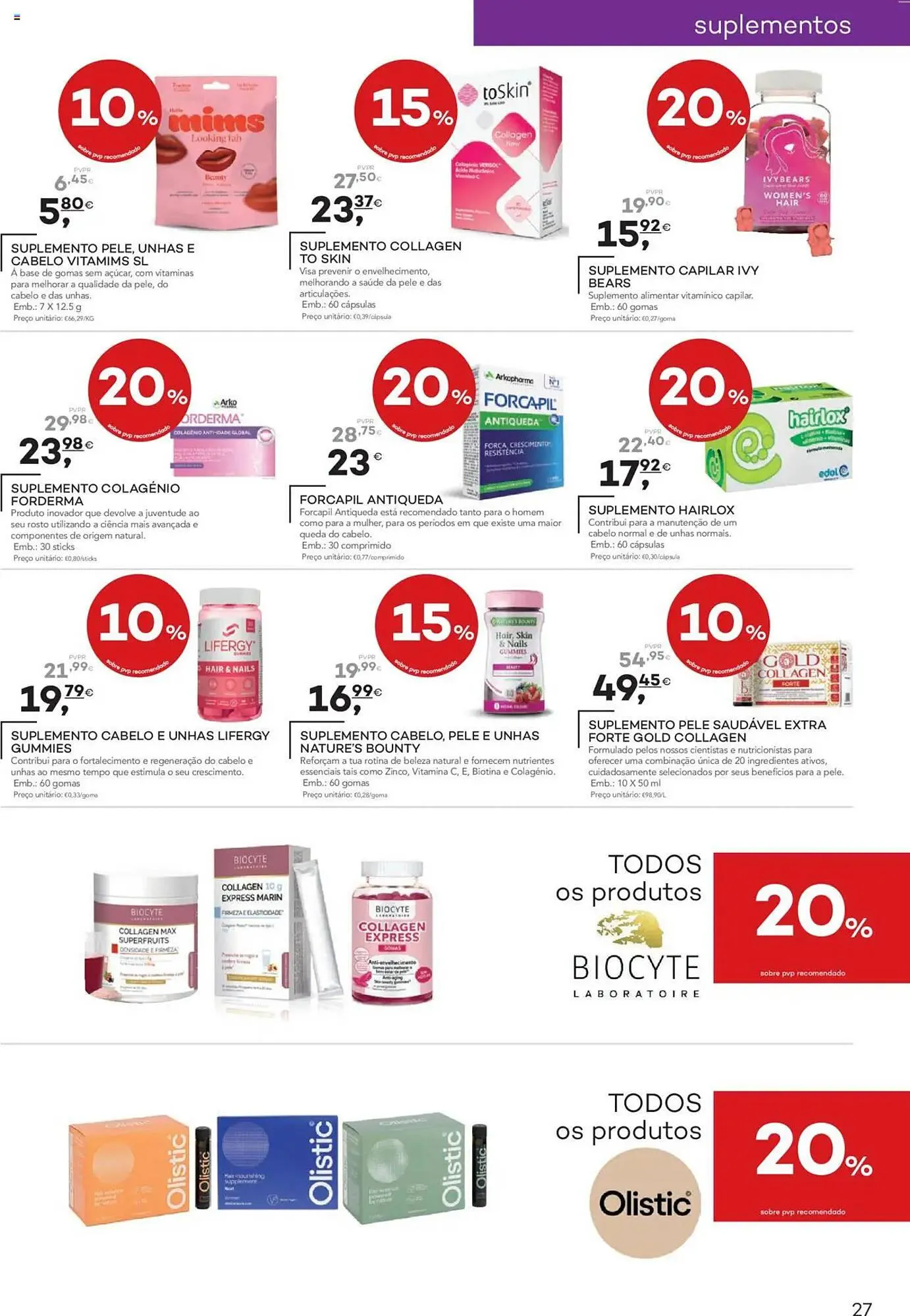 Folheto Folheto Well's de 16 de setembro até 14 de outubro 2025 - Pagina 27