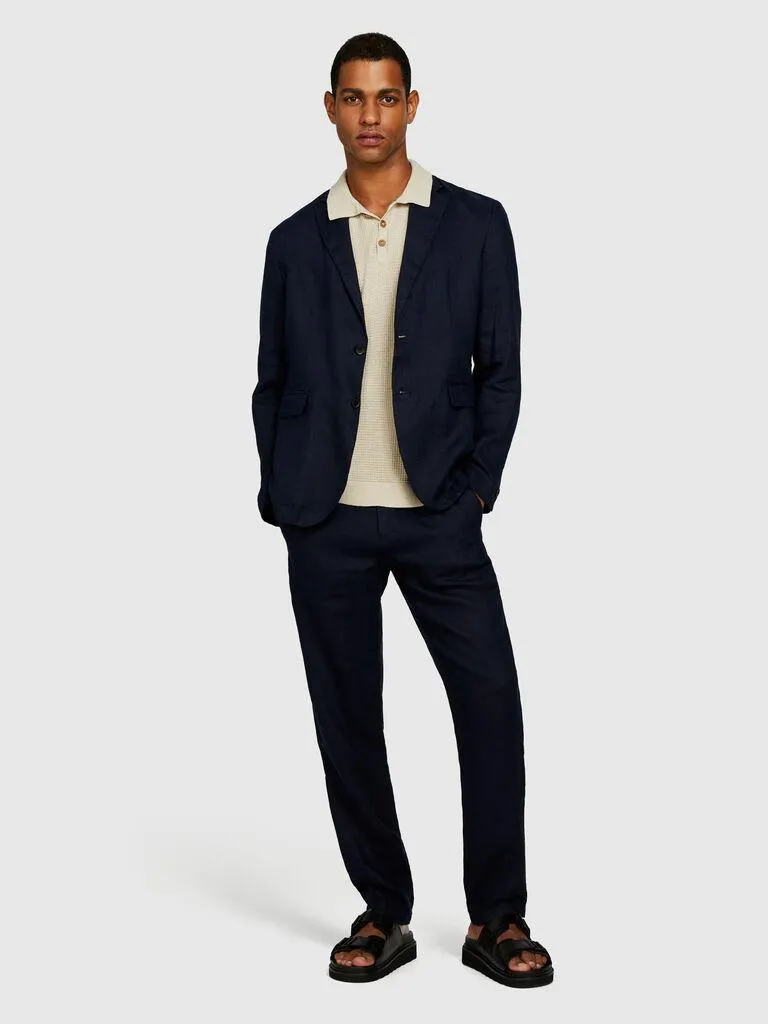 100% linen blazer
