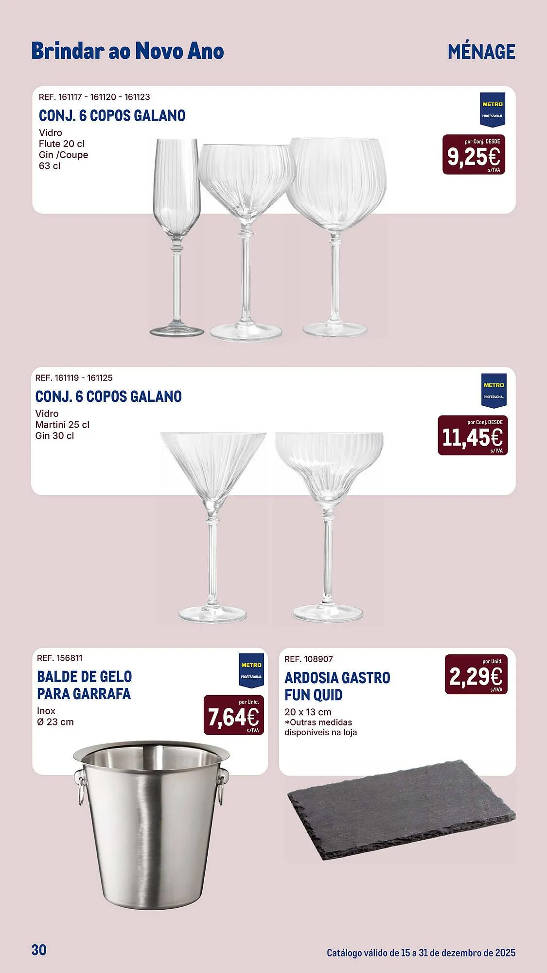Folheto Catálogo Makro de 15 de dezembro até 31 de dezembro 2025 - Pagina 30