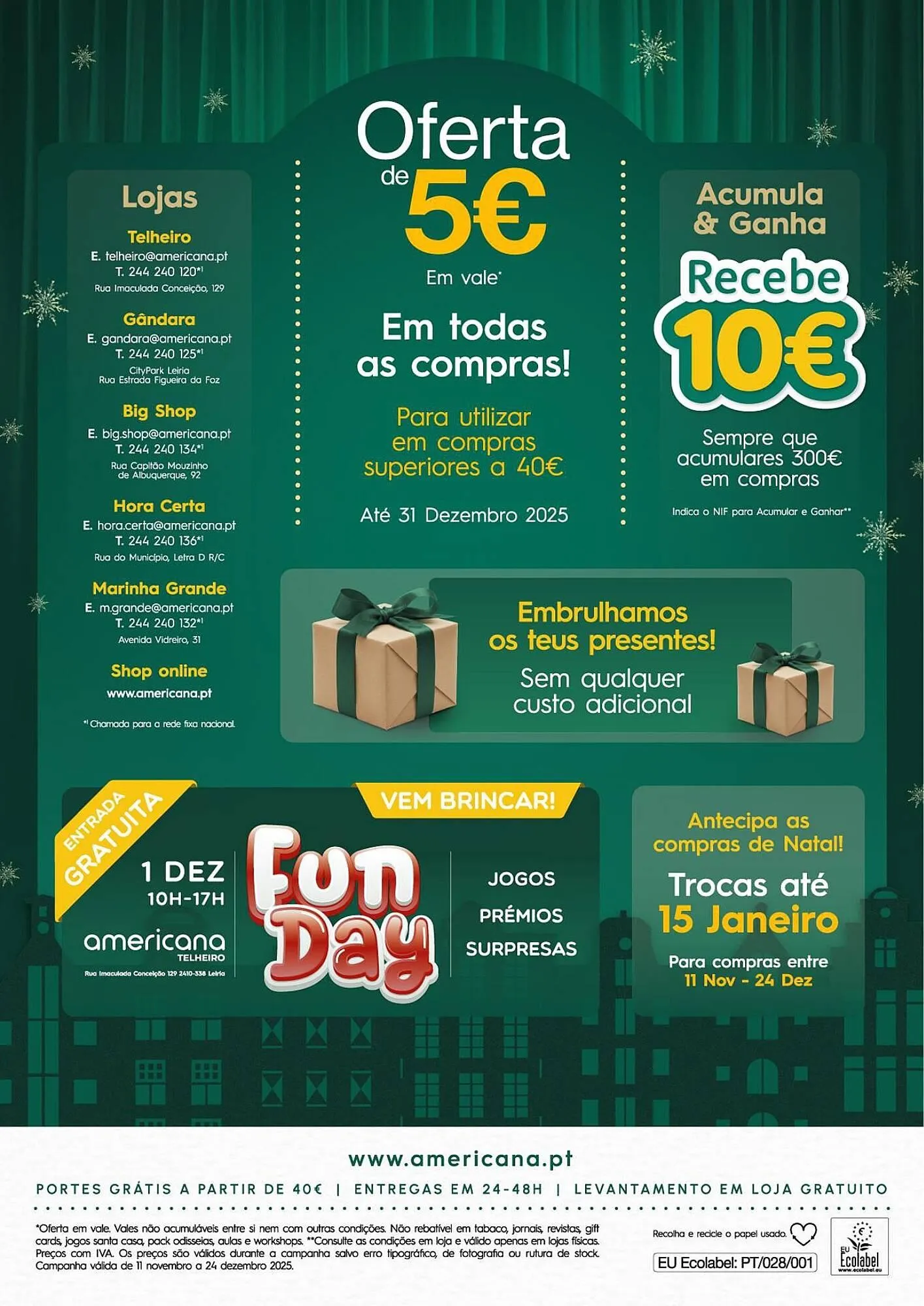 Folheto Catálogo Americana de 11 de novembro até 24 de dezembro 2025 - Pagina 32