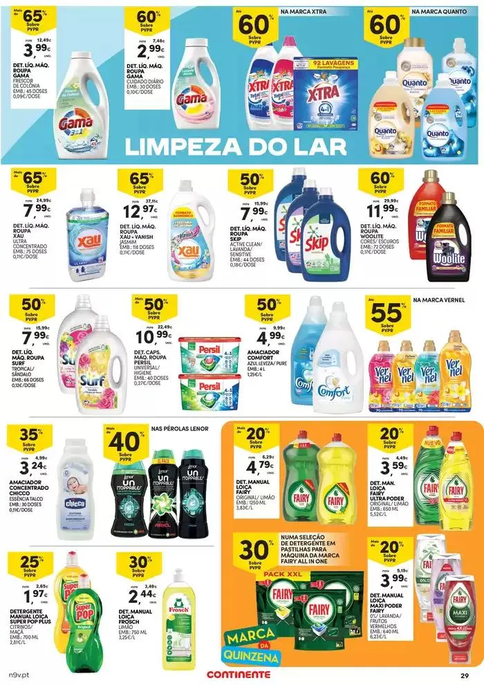 Folheto Açores: O Continente é de toda a gente de 26 de setembro até 9 de outubro 2024 - Pagina 29