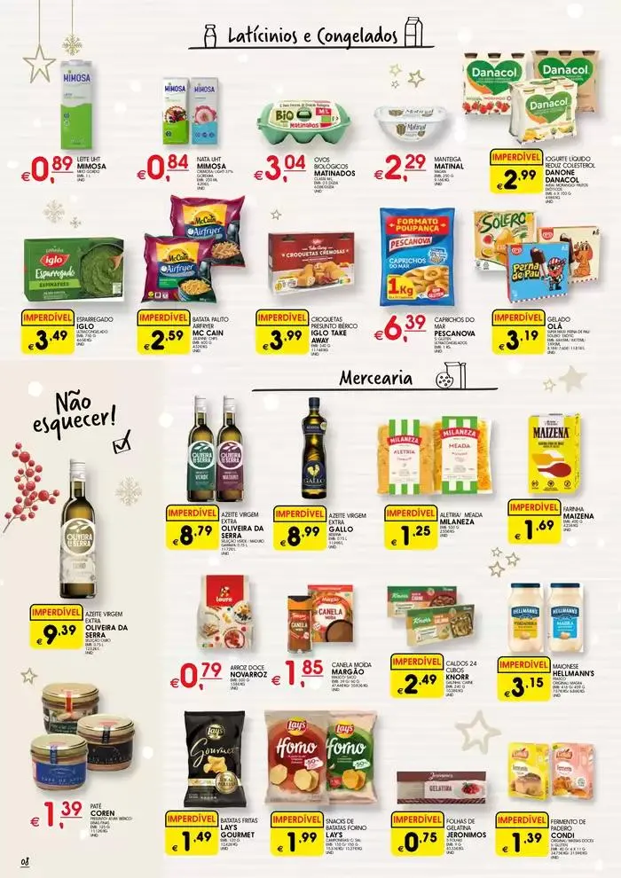 Folheto Ofertas especiais atrativas para todos de 22 de novembro até 24 de dezembro 2024 - Pagina 8