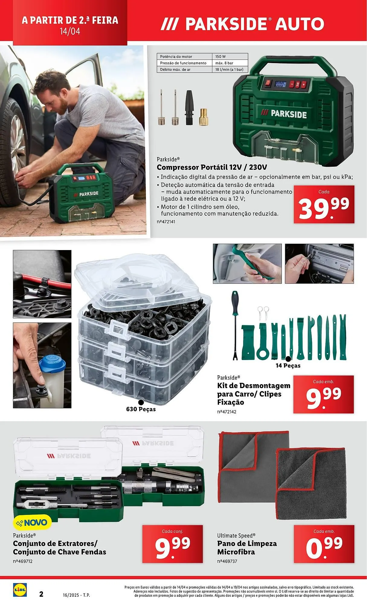 Folheto Folheto Lidl de 14 de abril até 19 de abril 2025 - Pagina 2