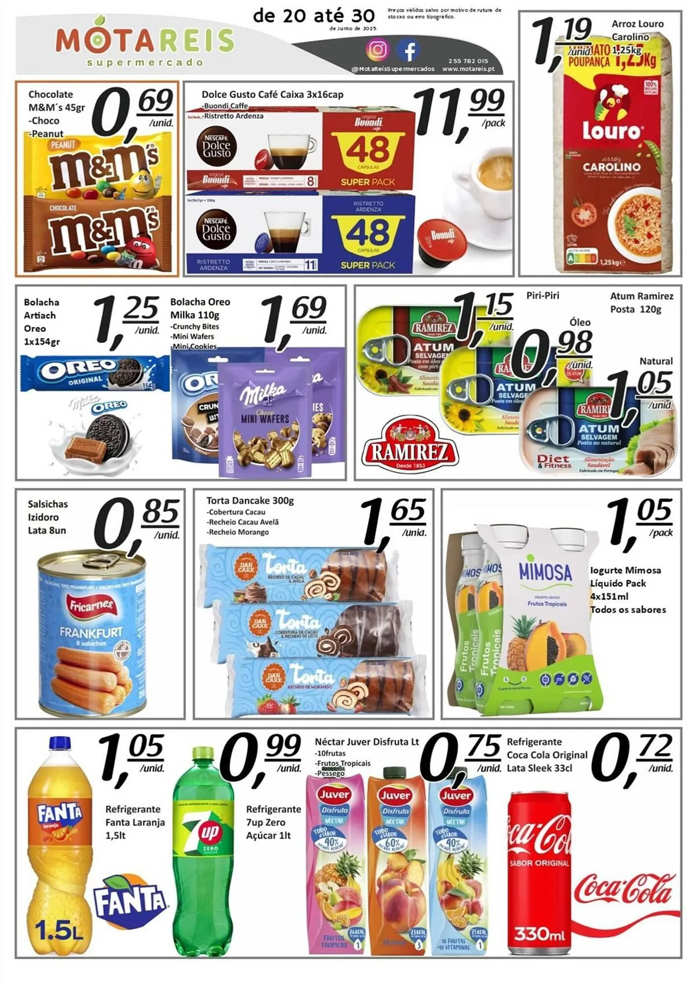 Folheto Mota Reis - 1