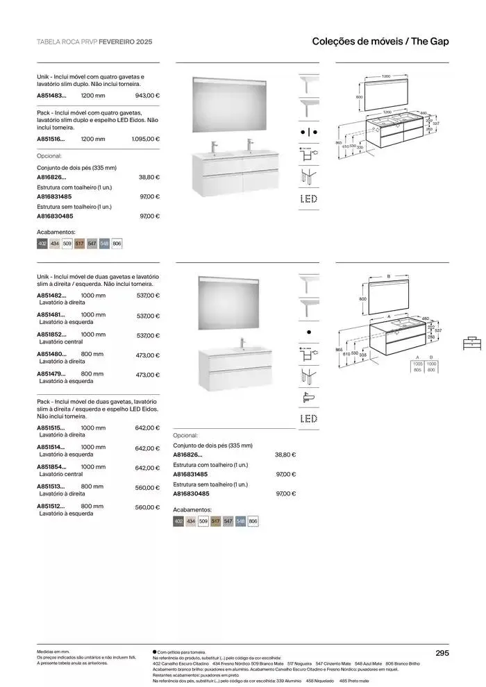 Folheto Soluções de Banho  de 6 de janeiro até 31 de dezembro 2025 - Pagina 297