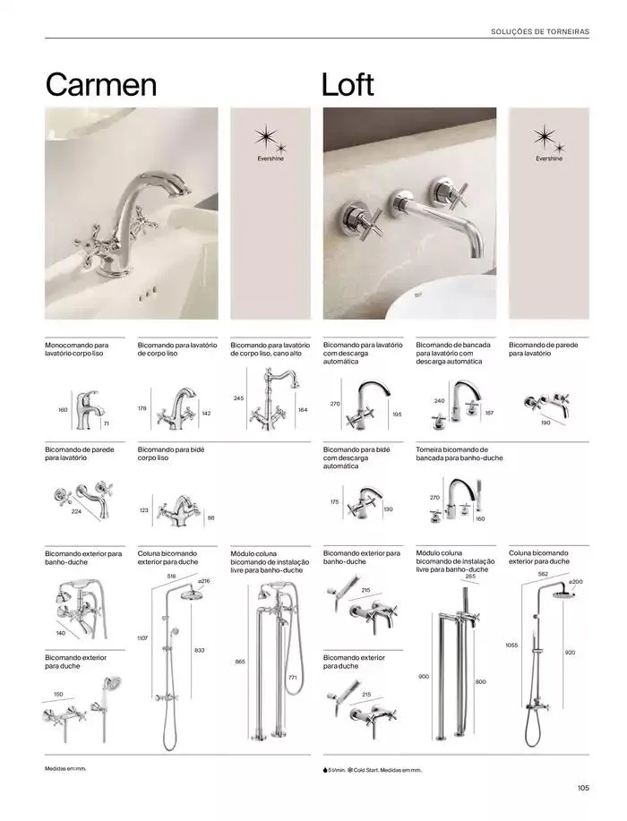 Folheto SOLUÇÕES DE BANHO  de 6 de janeiro até 31 de dezembro 2025 - Pagina 107