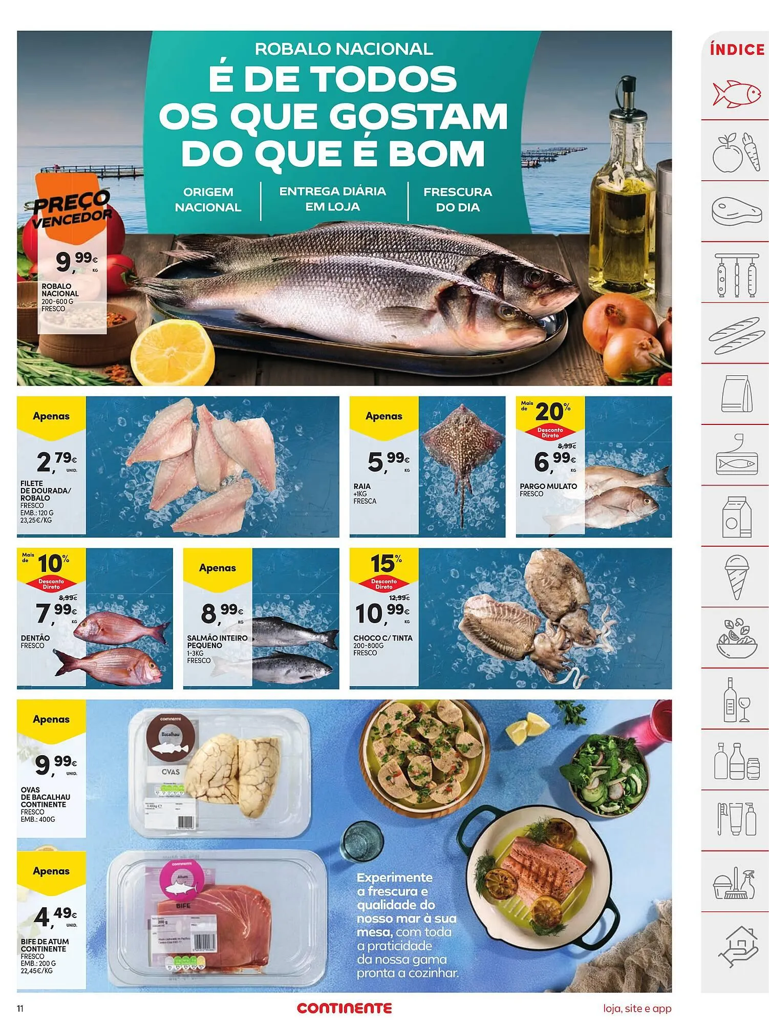 Folheto Folheto Continente de 3 de março até 9 de março 2026 - Pagina 11