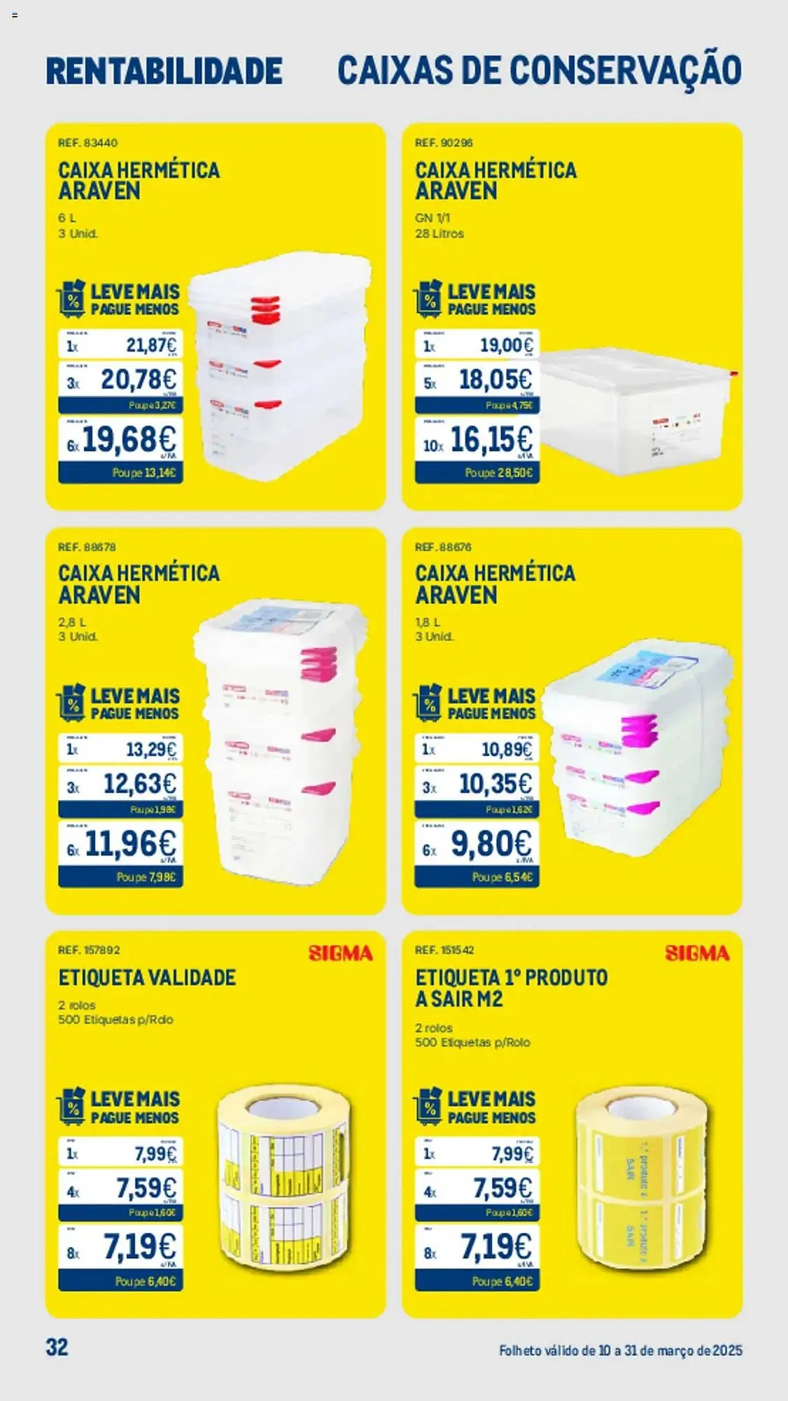 Folheto Folheto Makro de 10 de março até 31 de março 2025 - Pagina 32