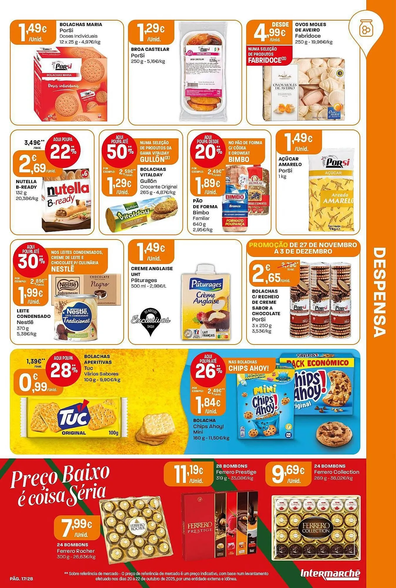 Folheto Folheto Intermarché de 27 de novembro até 3 de dezembro 2025 - Pagina 17