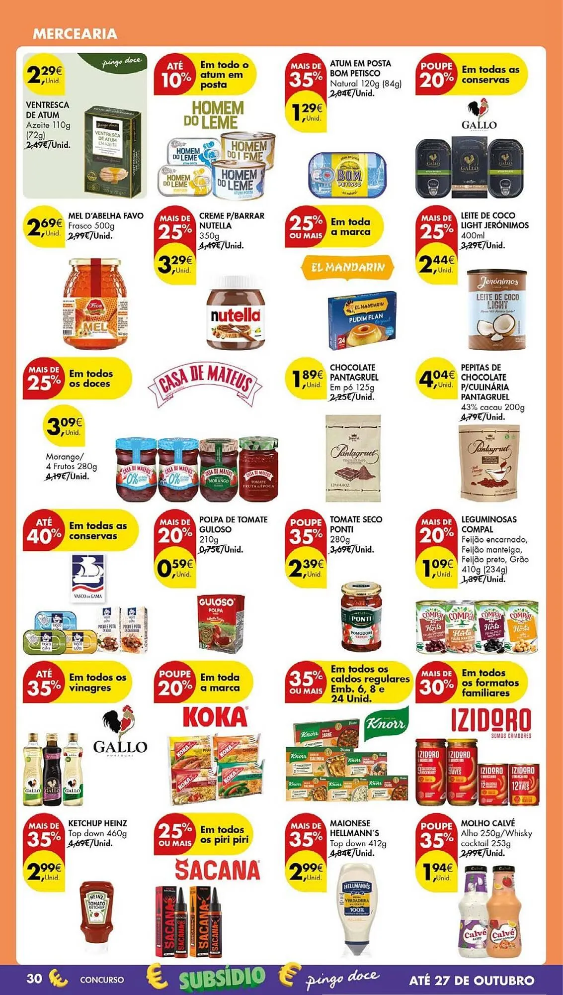 Folheto Folheto Pingo Doce de 14 de outubro até 20 de outubro 2025 - Pagina 32