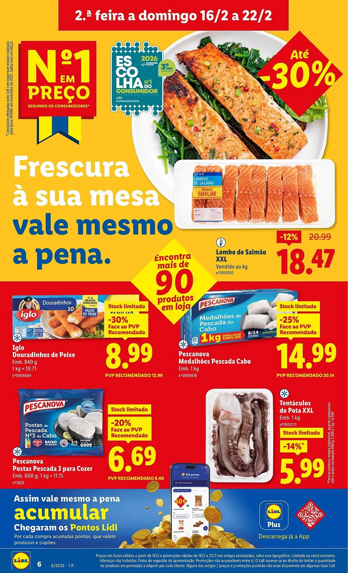 Folheto Folheto Lidl de 16 de fevereiro até 22 de fevereiro 2026 - Pagina 6