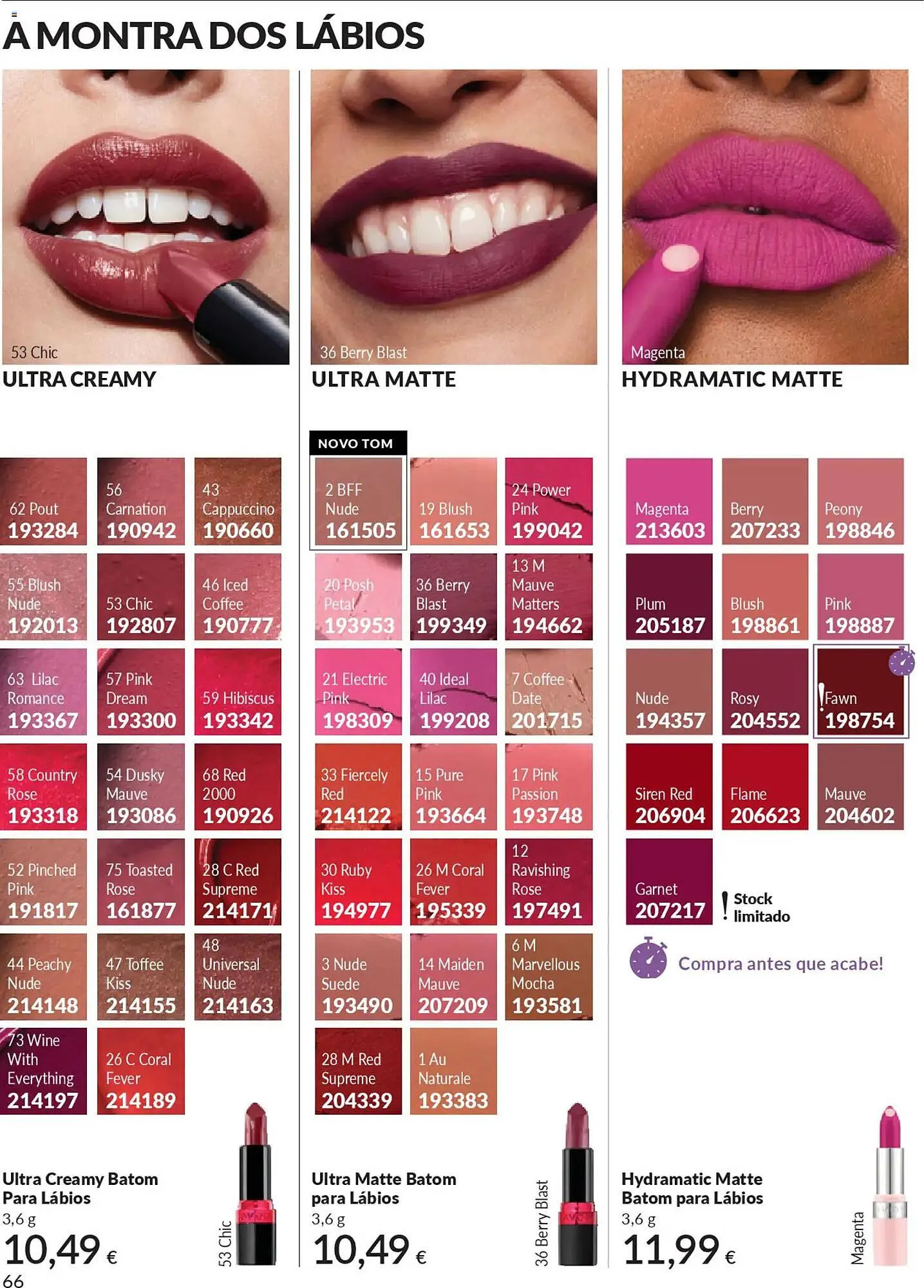 Folheto Catálogo Avon de 1 de novembro até 1 de dezembro 2025 - Pagina 66
