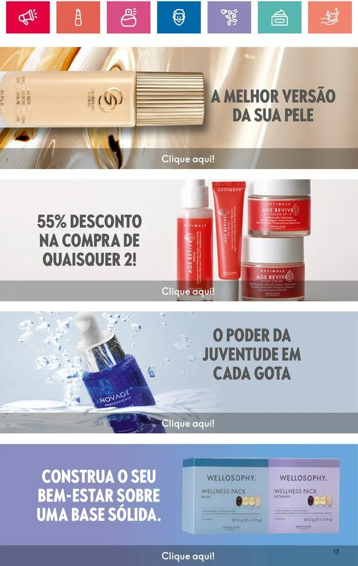 Folheto Folheto Oriflame de 30 de maio até 19 de junho 2024 - Pagina 13