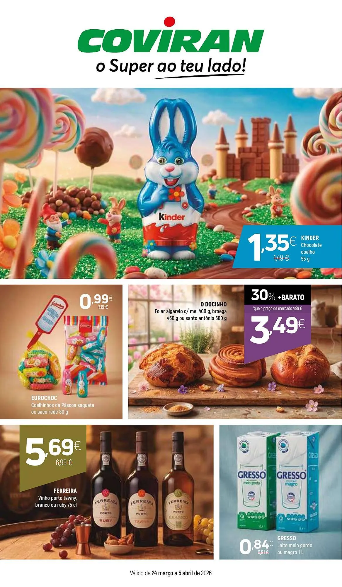 Folheto Folheto Coviran de 24 de março até 5 de abril 2026 - Pagina 1