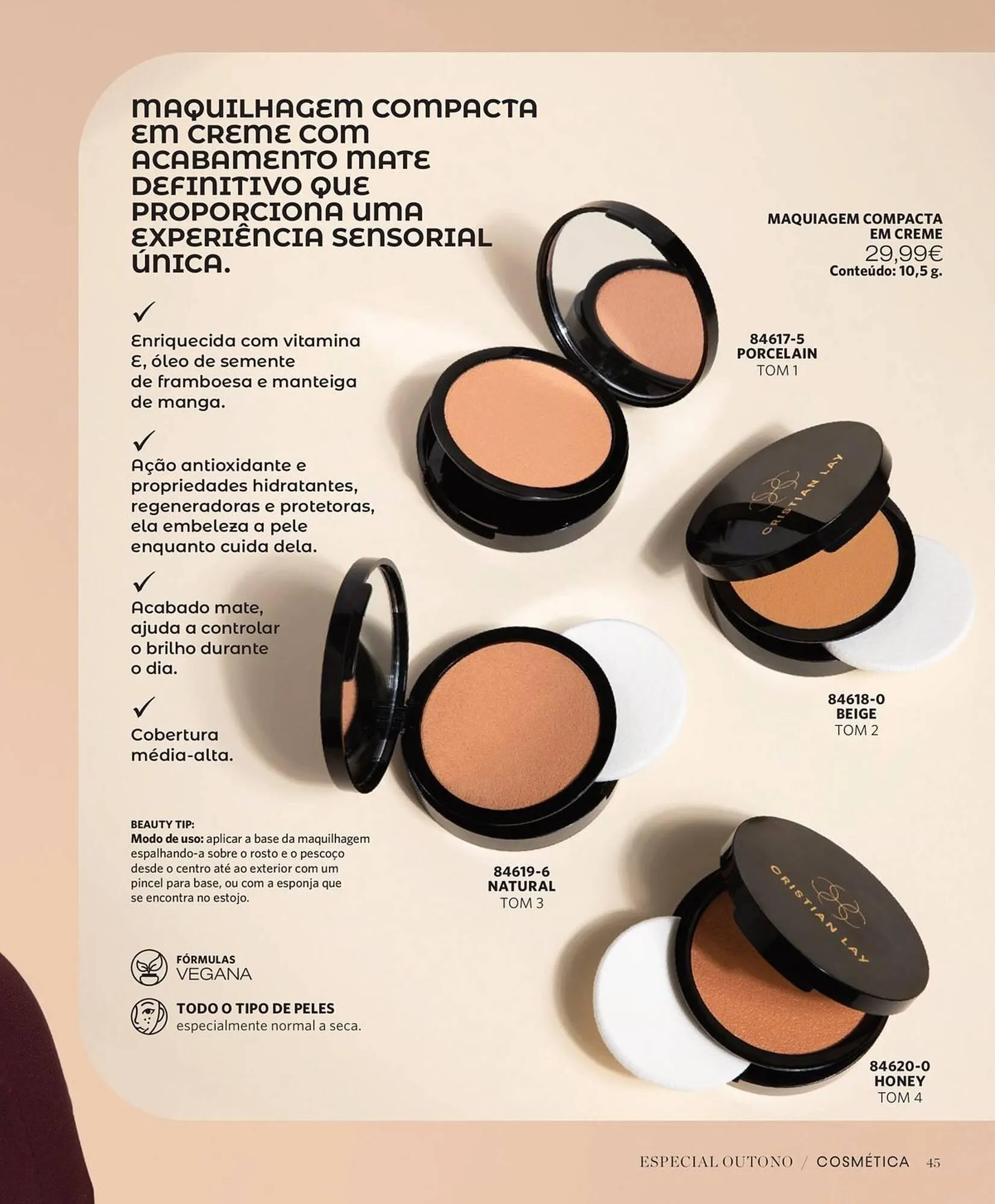 Folheto Catálogo Cristian Lay de 8 de setembro até 9 de novembro 2025 - Pagina 55