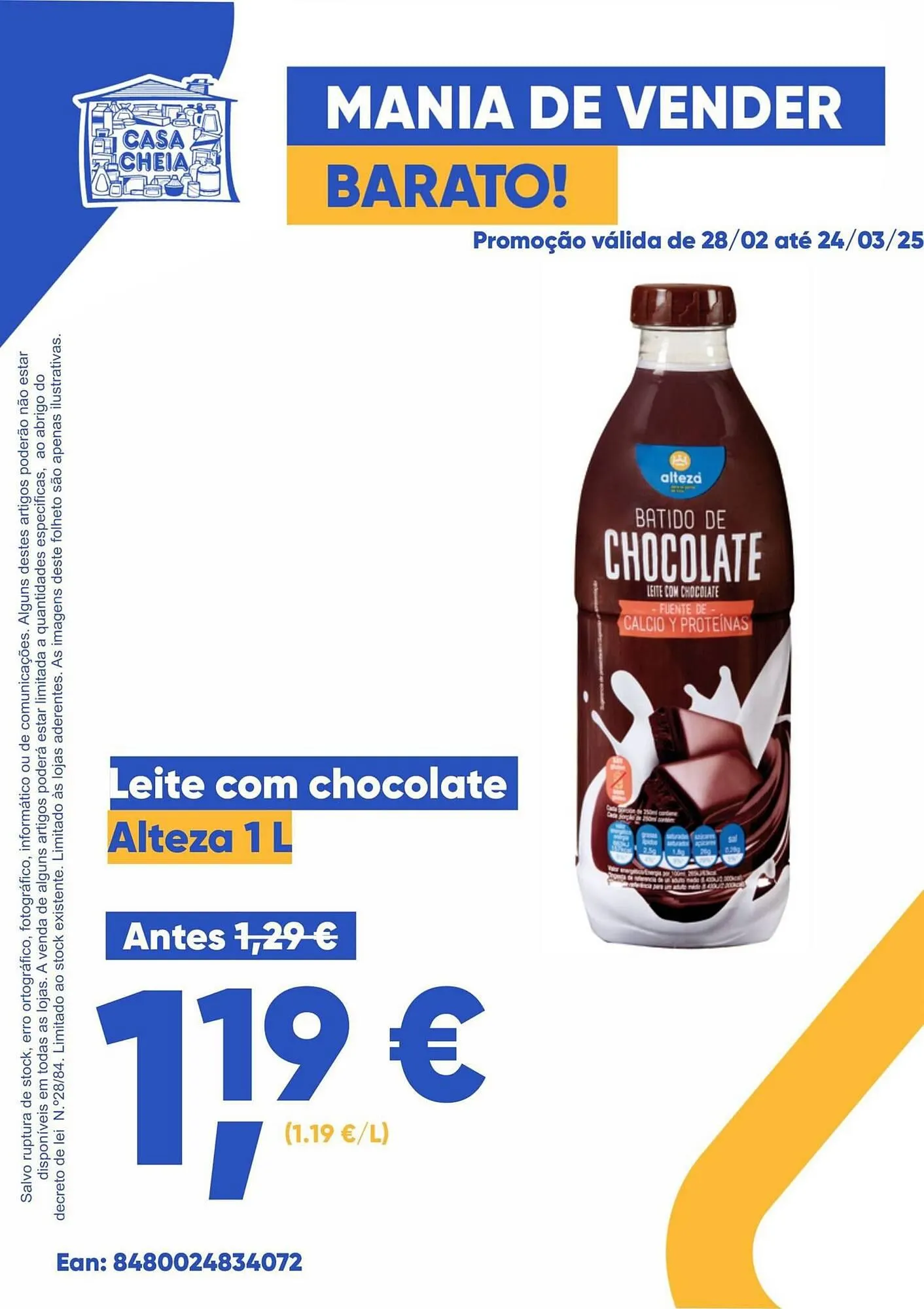 Folheto Folheto Casa Cheia de 28 de fevereiro até 24 de março 2025 - Pagina 1