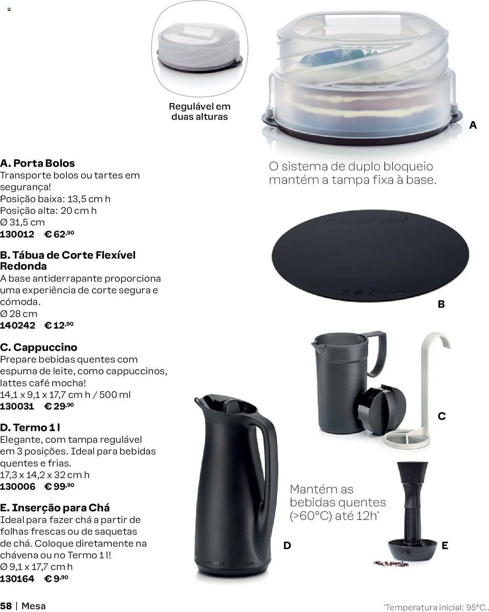 Folheto Folheto Tupperware de 5 de março até 31 de agosto 2024 - Pagina 58