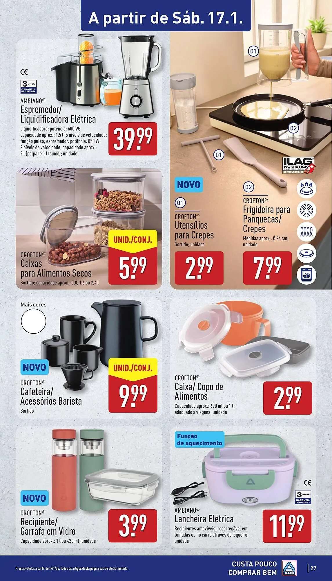 Folheto Folheto ALDI de 12 de janeiro até 18 de janeiro 2026 - Pagina 27