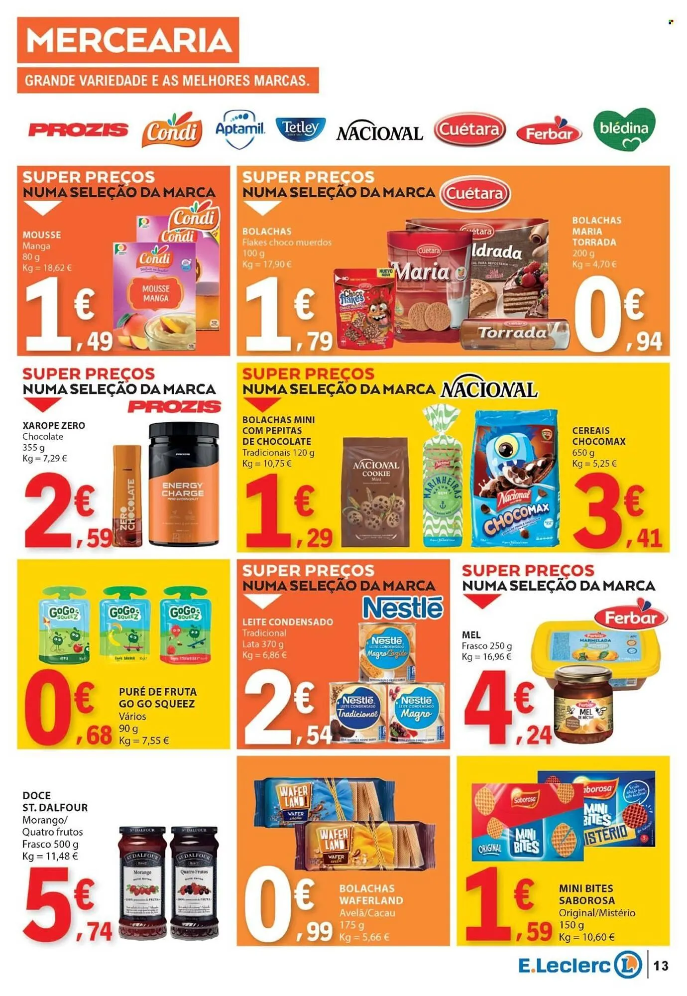Folheto Folheto E.Leclerc de 8 de maio até 14 de maio 2025 - Pagina 13