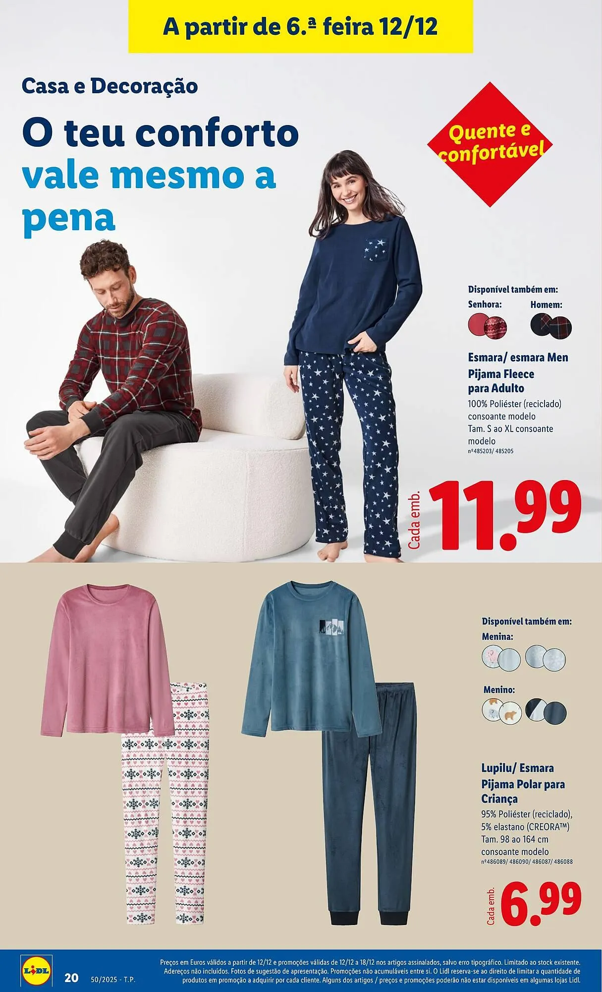Folheto Folheto Lidl de 8 de dezembro até 14 de dezembro 2025 - Pagina 20