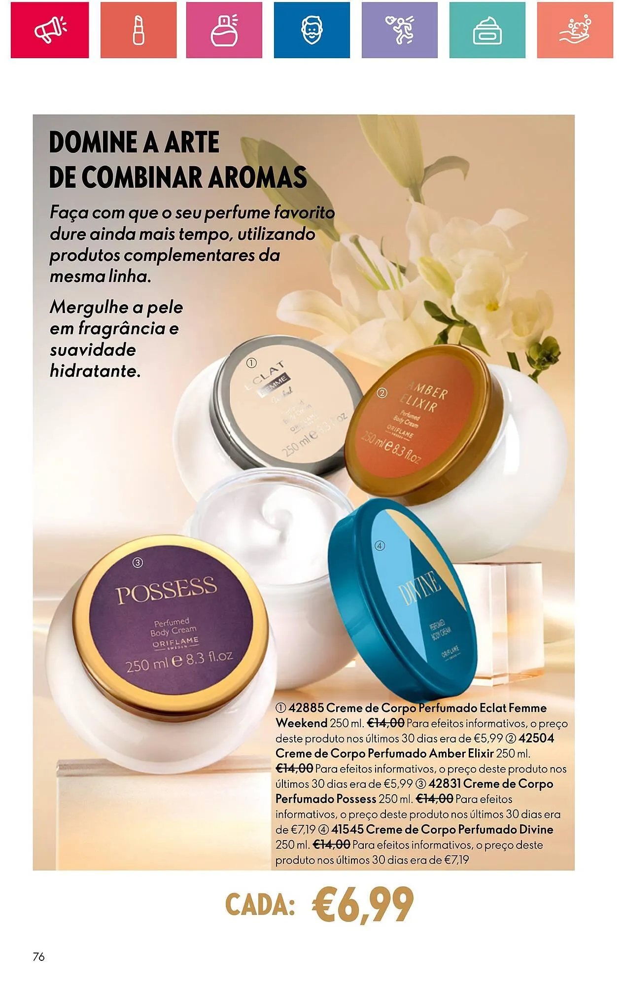 Folheto Folheto Oriflame de 18 de abril até 18 de maio 2024 - Pagina 76
