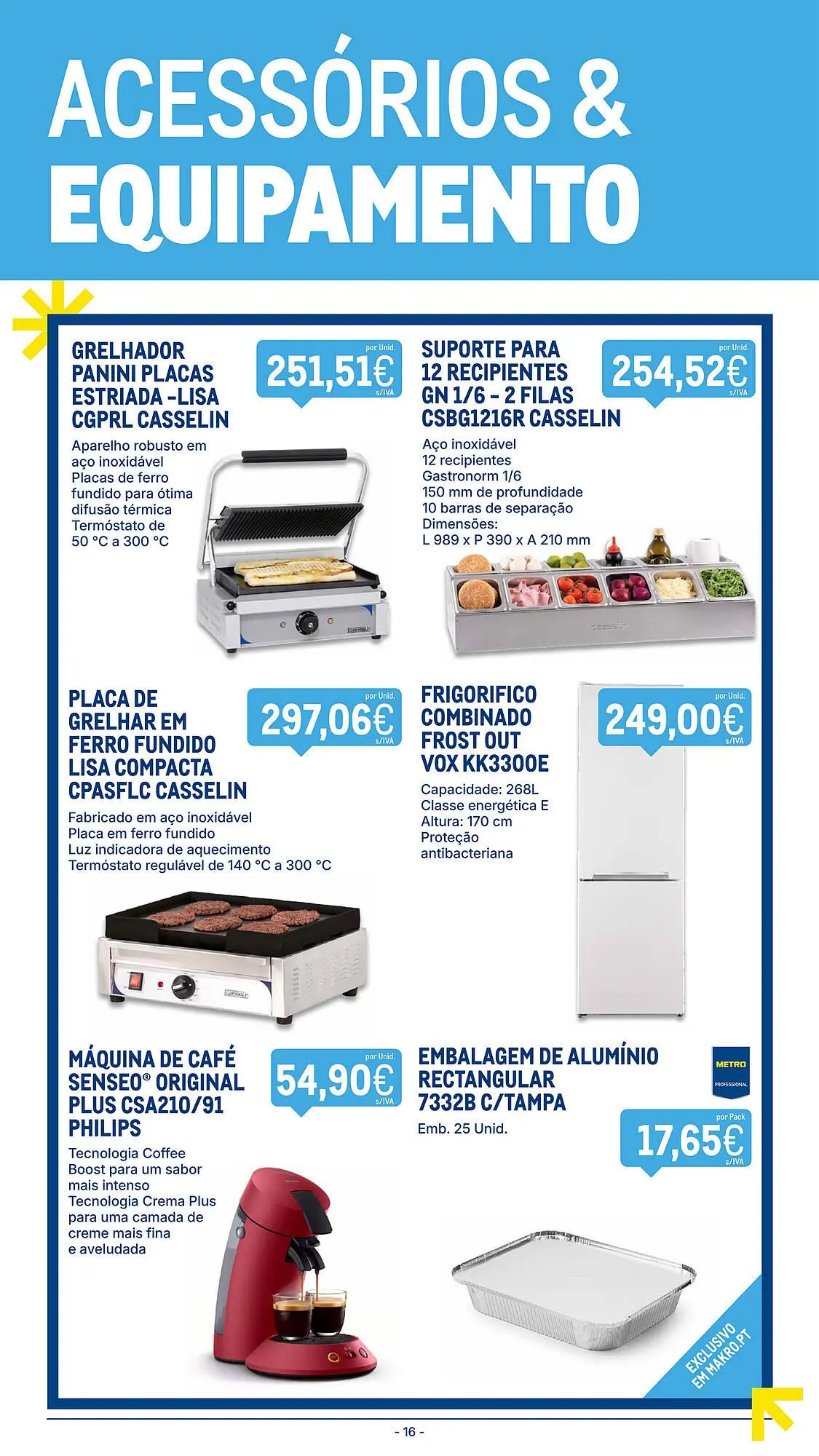 Folheto Folheto Makro de 20 de maio até 26 de maio 2025 - Pagina 16