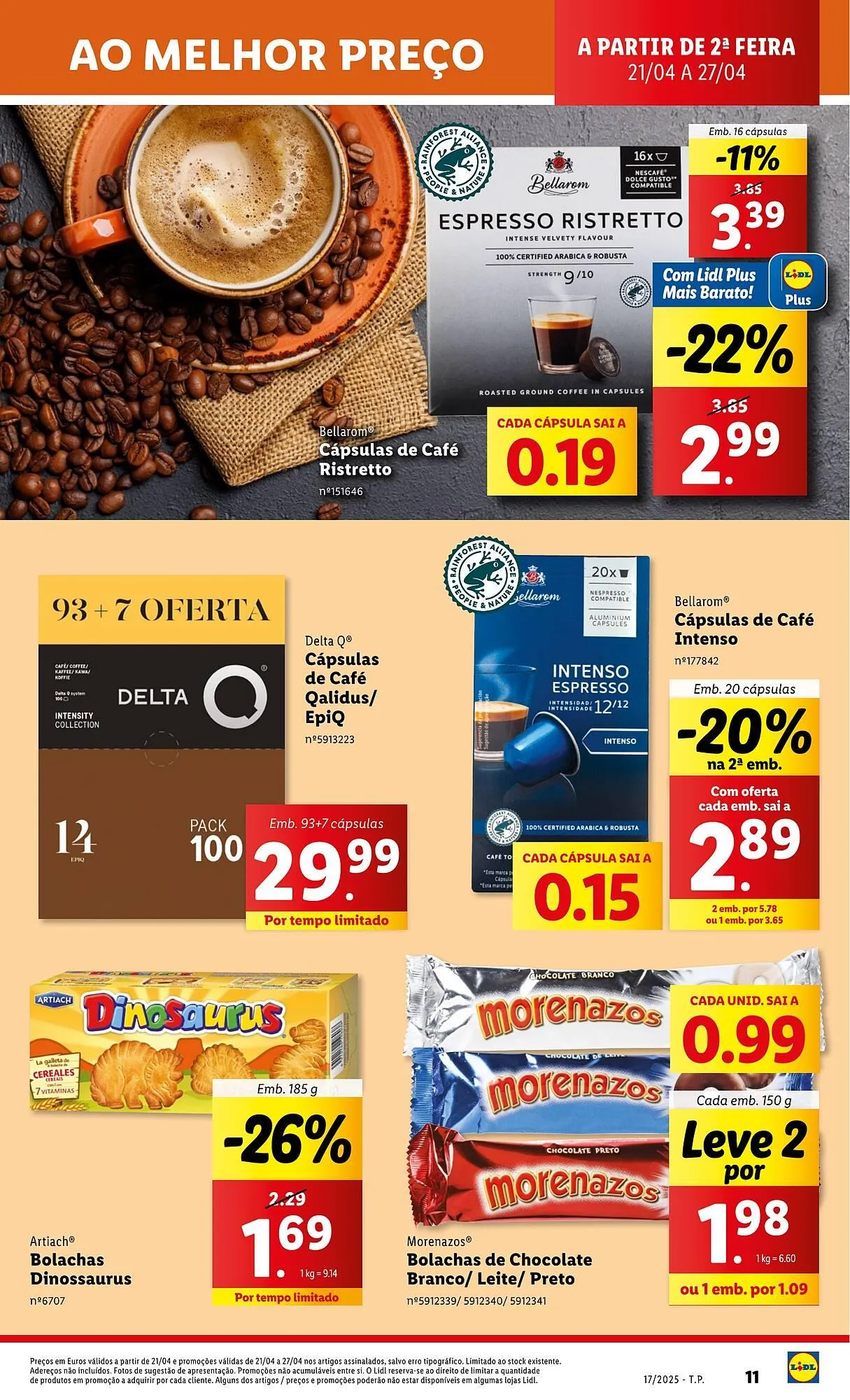 Folheto Folheto Lidl de 21 de abril até 27 de abril 2025 - Pagina 11