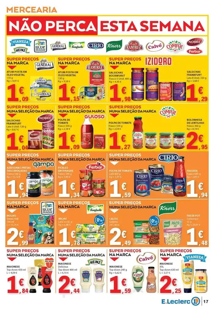 Folheto Pechinchas exclusivas de 9 de janeiro até 15 de janeiro 2025 - Pagina 17