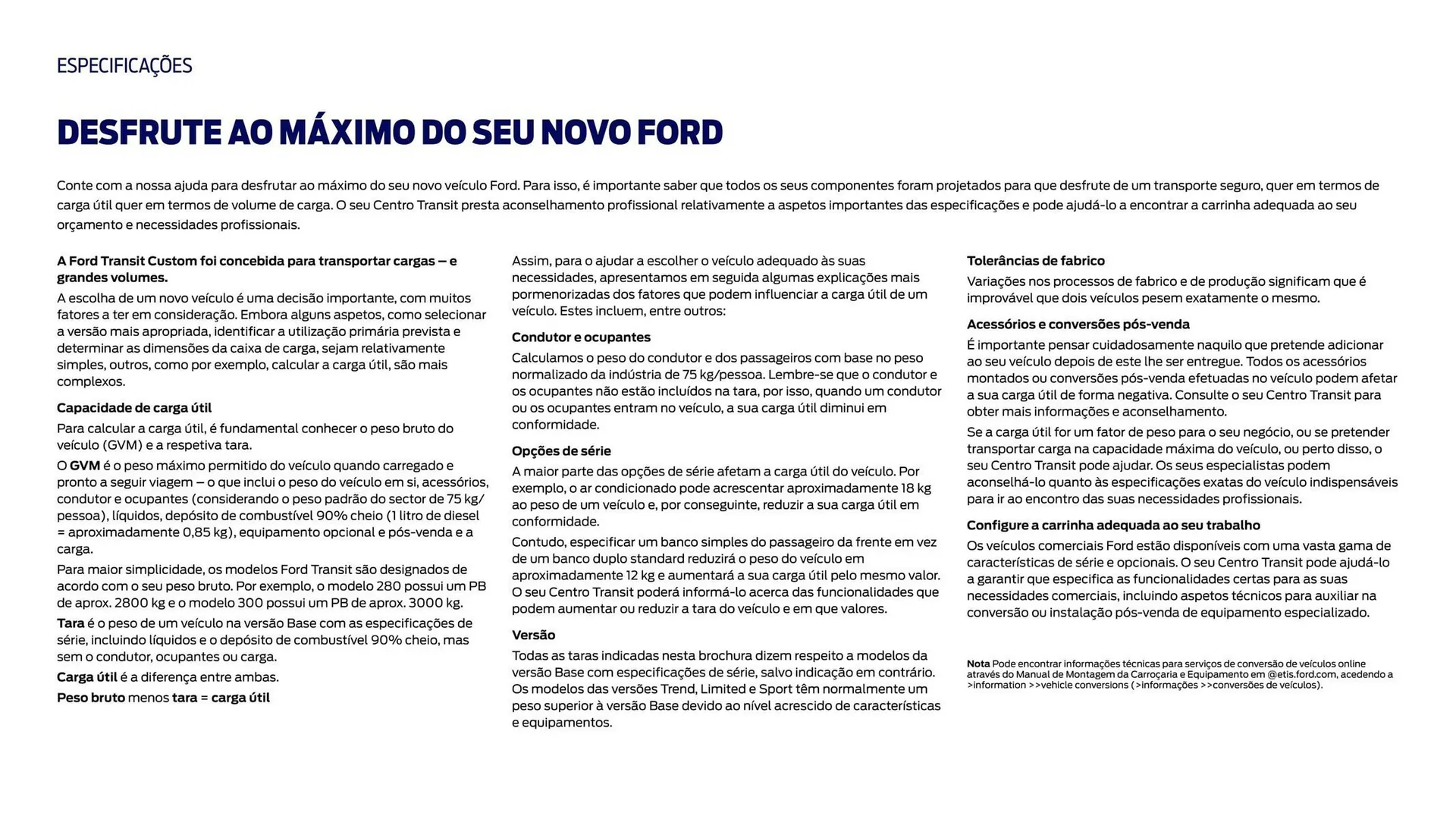 Folheto Folheto Ford de 1 de outubro até 30 de março 2026 - Pagina 16