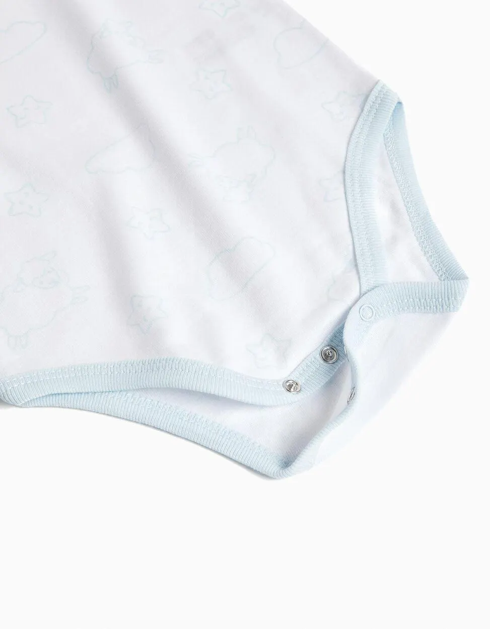 Pack 5 Bodies de Manga Curta, Bebé Menino, Multicor