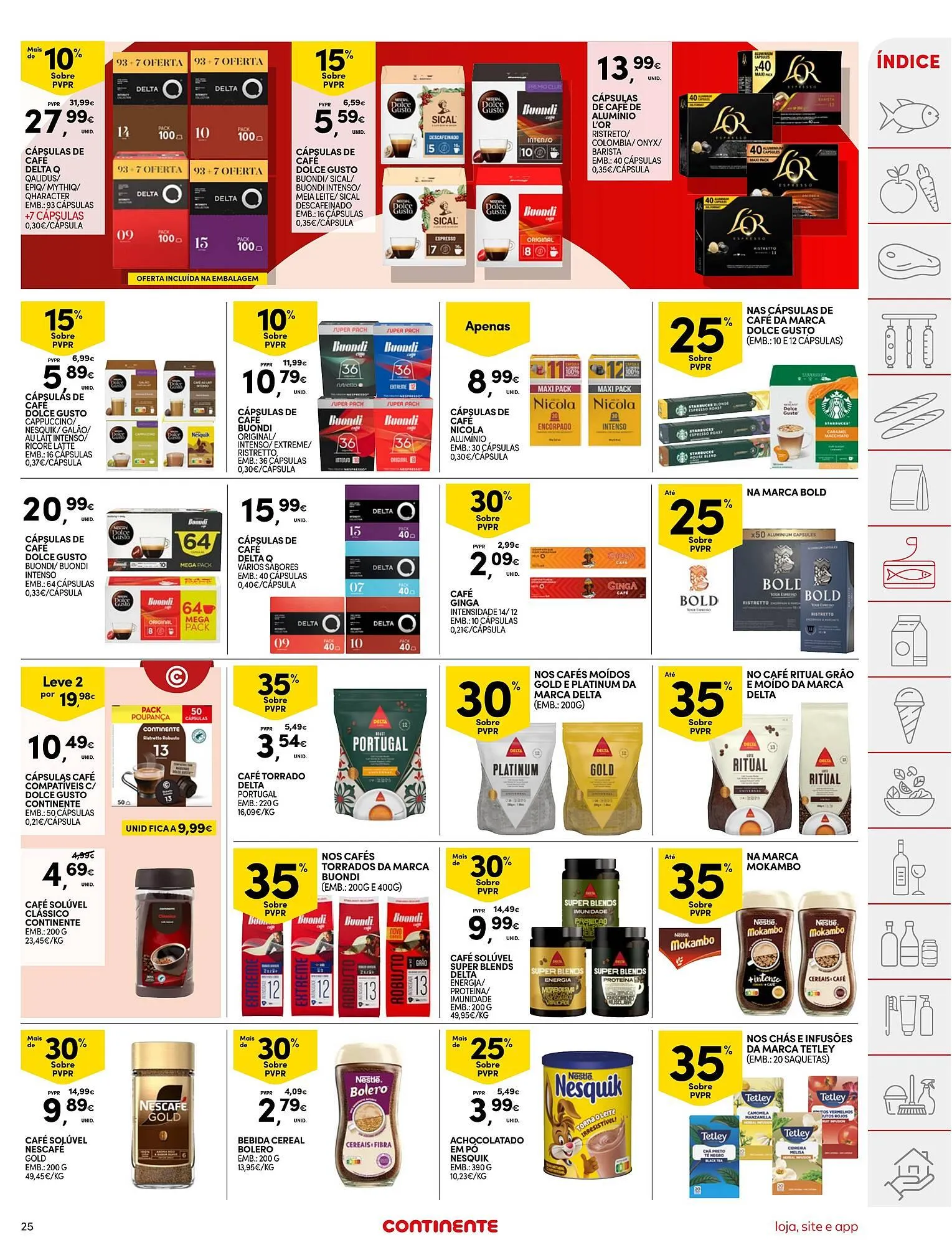 Folheto Folheto Continente de 21 de abril até 27 de abril 2026 - Pagina 25